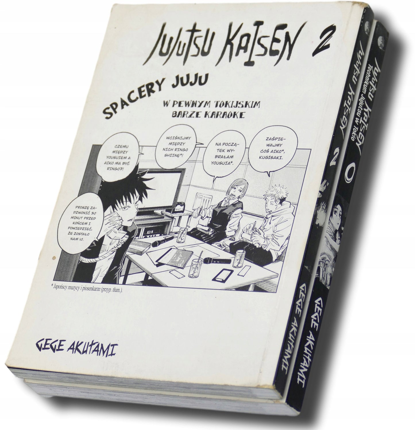 Zestaw Jujutsu Kaisen Gege Akutami [tom 0 i 2]