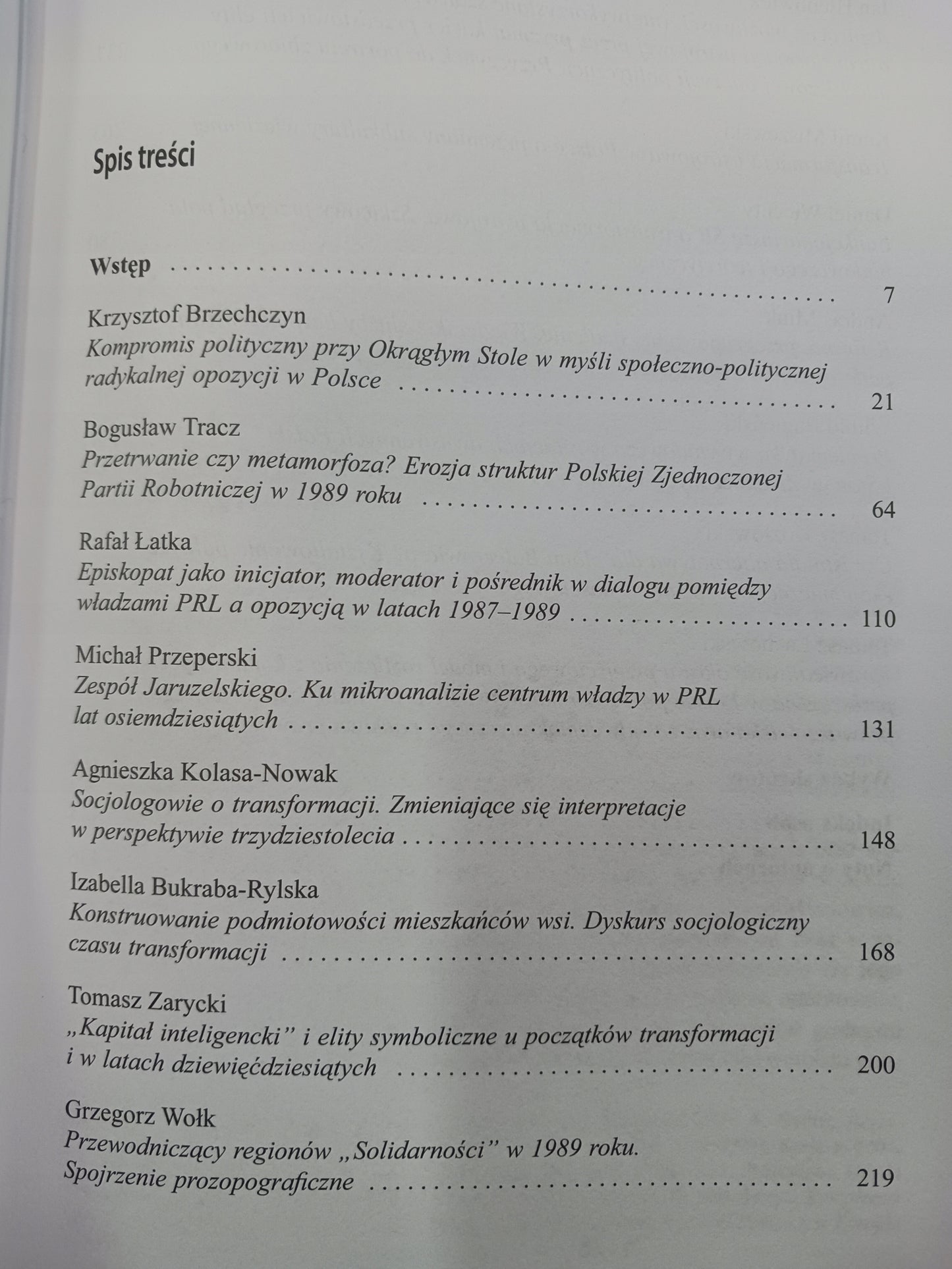 Transformacja ustrojowa w Polsce. Nowe perspektywy Praca zbiorowa