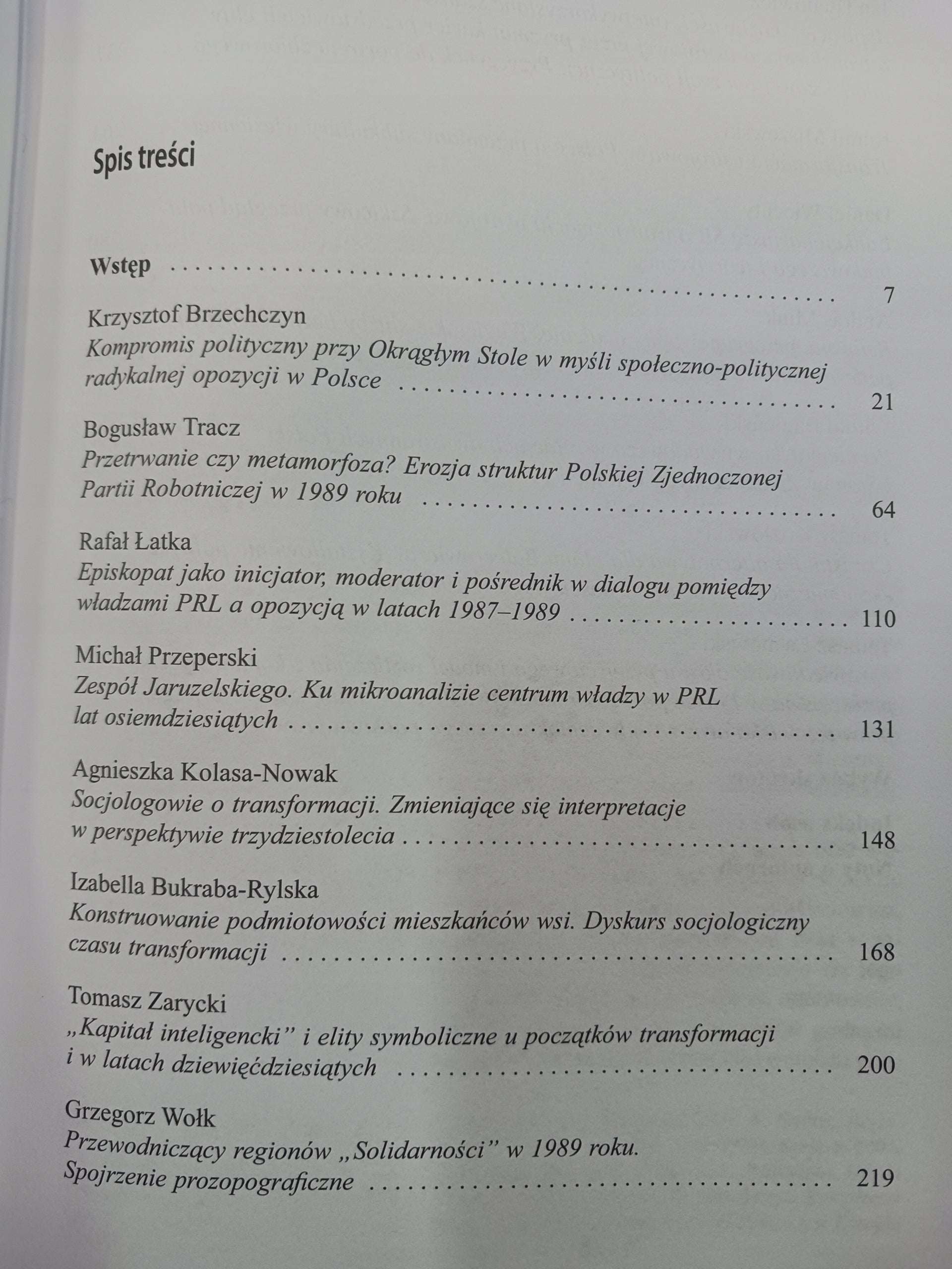 Transformacja ustrojowa w Polsce. Nowe perspektywy Praca zbiorowa