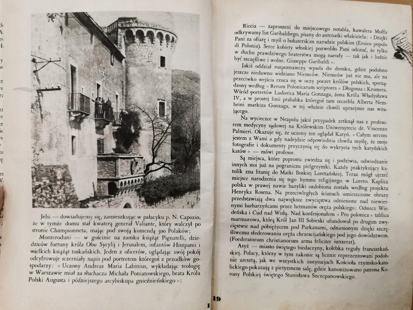 Kresowa Walczy w Italii, opr. Lucjan Paff [1945 Italia] [rysunki A. Werner]