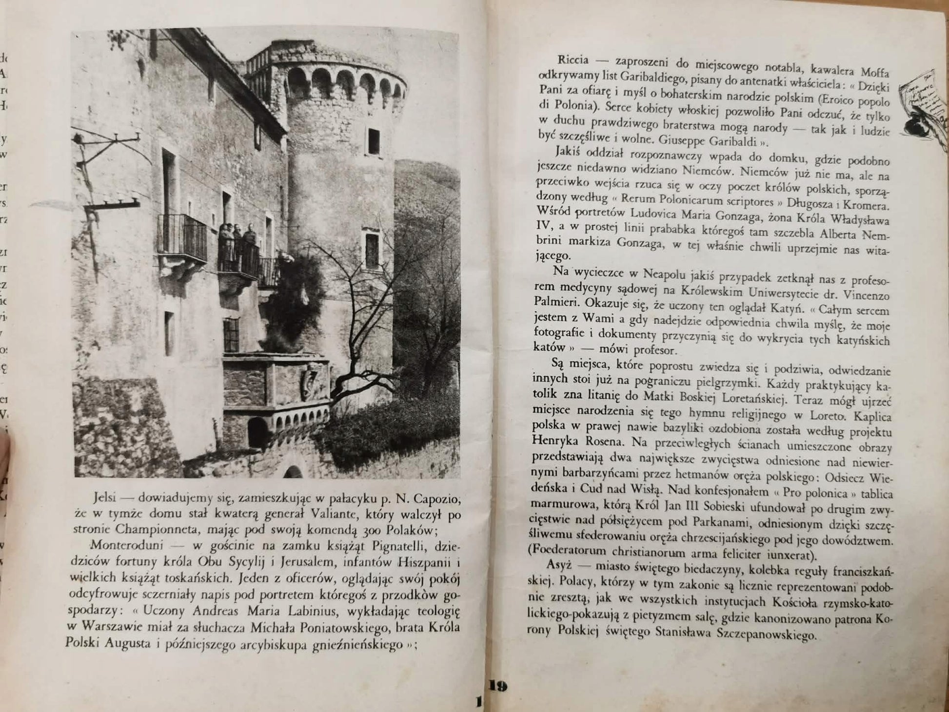 Kresowa Walczy w Italii, opr. Lucjan Paff [1945 Italia] [rysunki A. Werner]