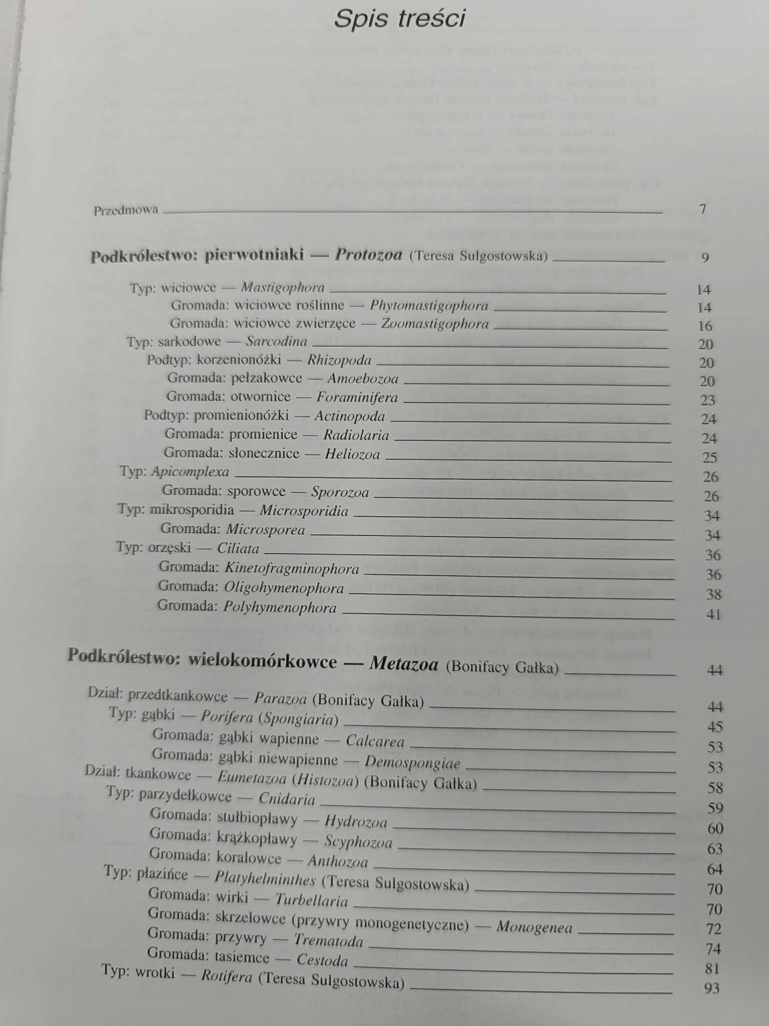 Zoologia dla uczelni rolniczych Hempel-Zawistowska Jolanta