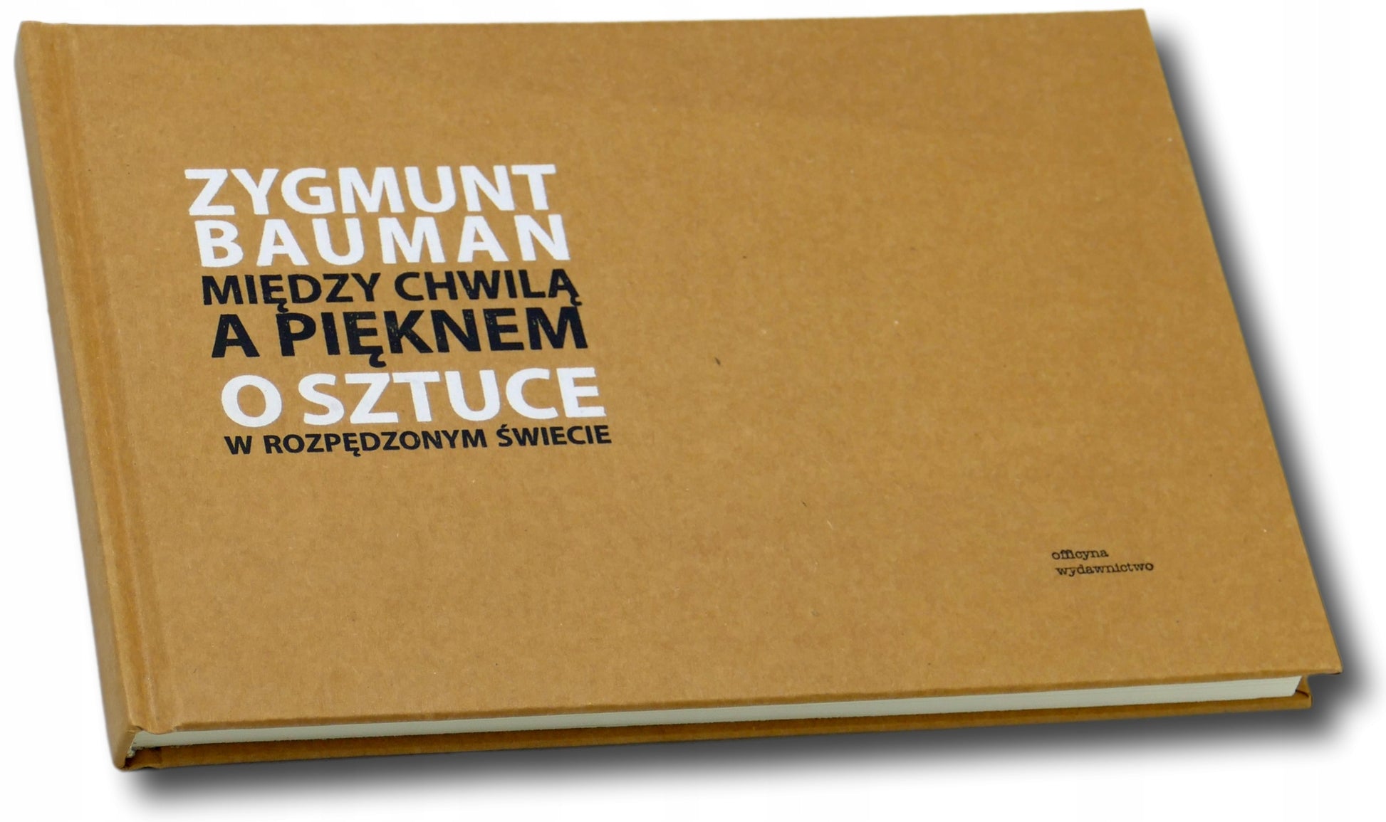 Między chwilą a pięknem O sztuce w rozpędzonym świecie Zygmunt Bauman
