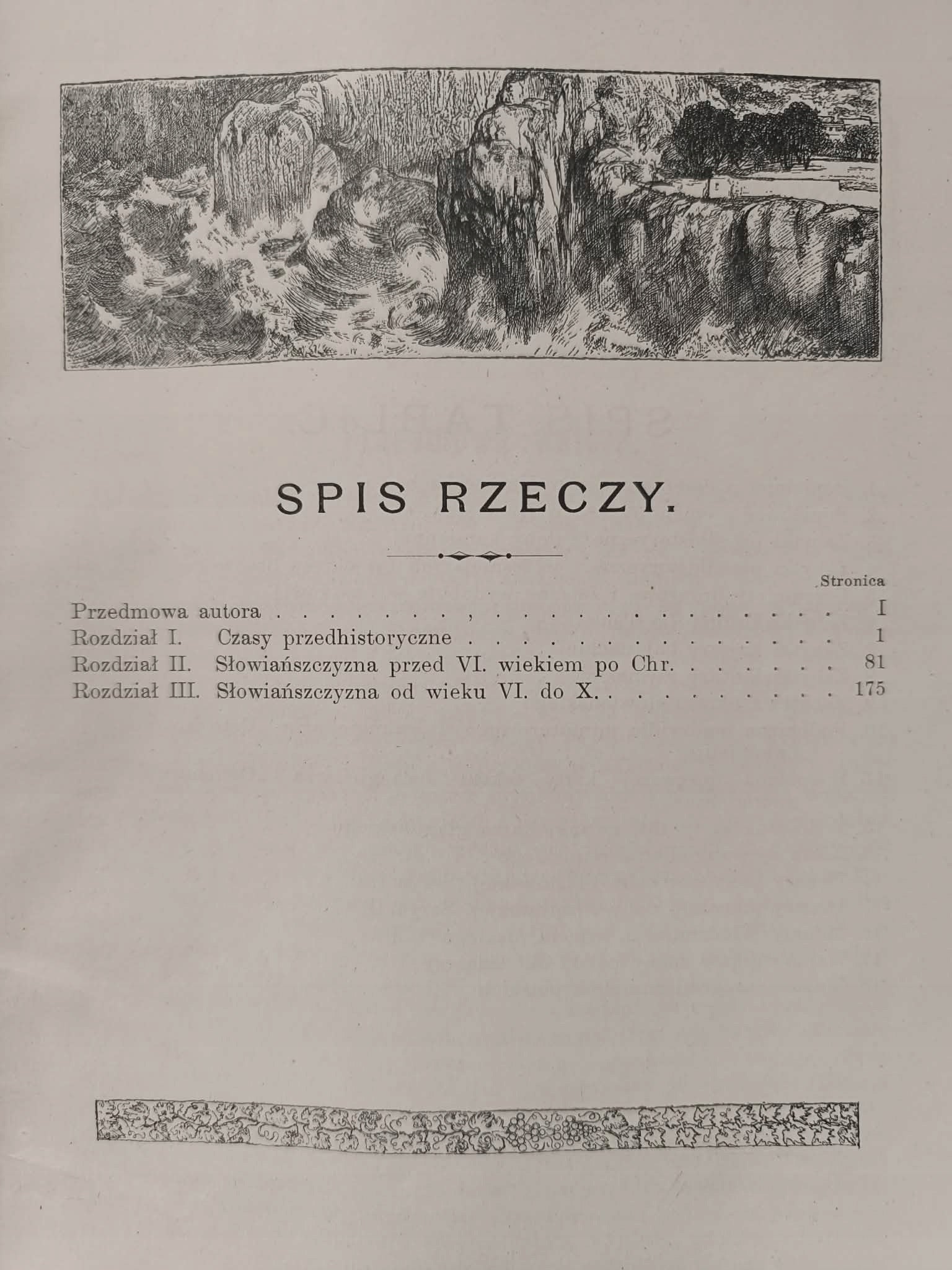 Ilustrowane dzieje Polski od początków do X wieku, oprac. dr Wiktor Czermak