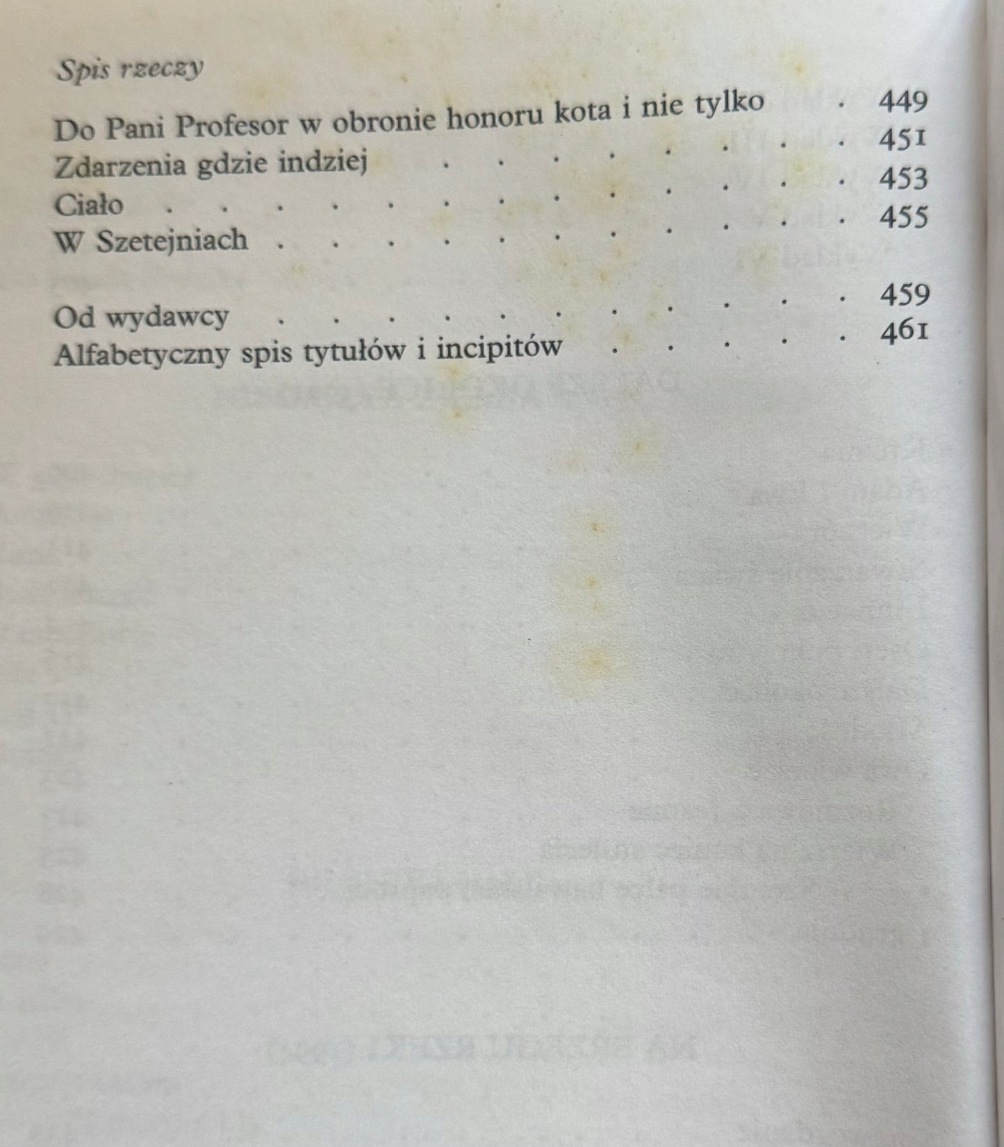 Wiersze wybrane Czesław Miłosz