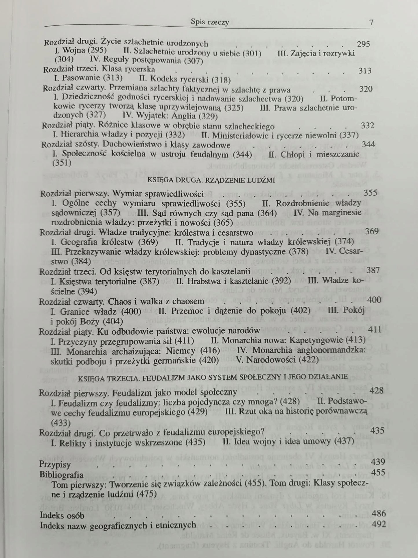 SPOŁECZEŃSTWO FEUDALNE, Marc Bloch