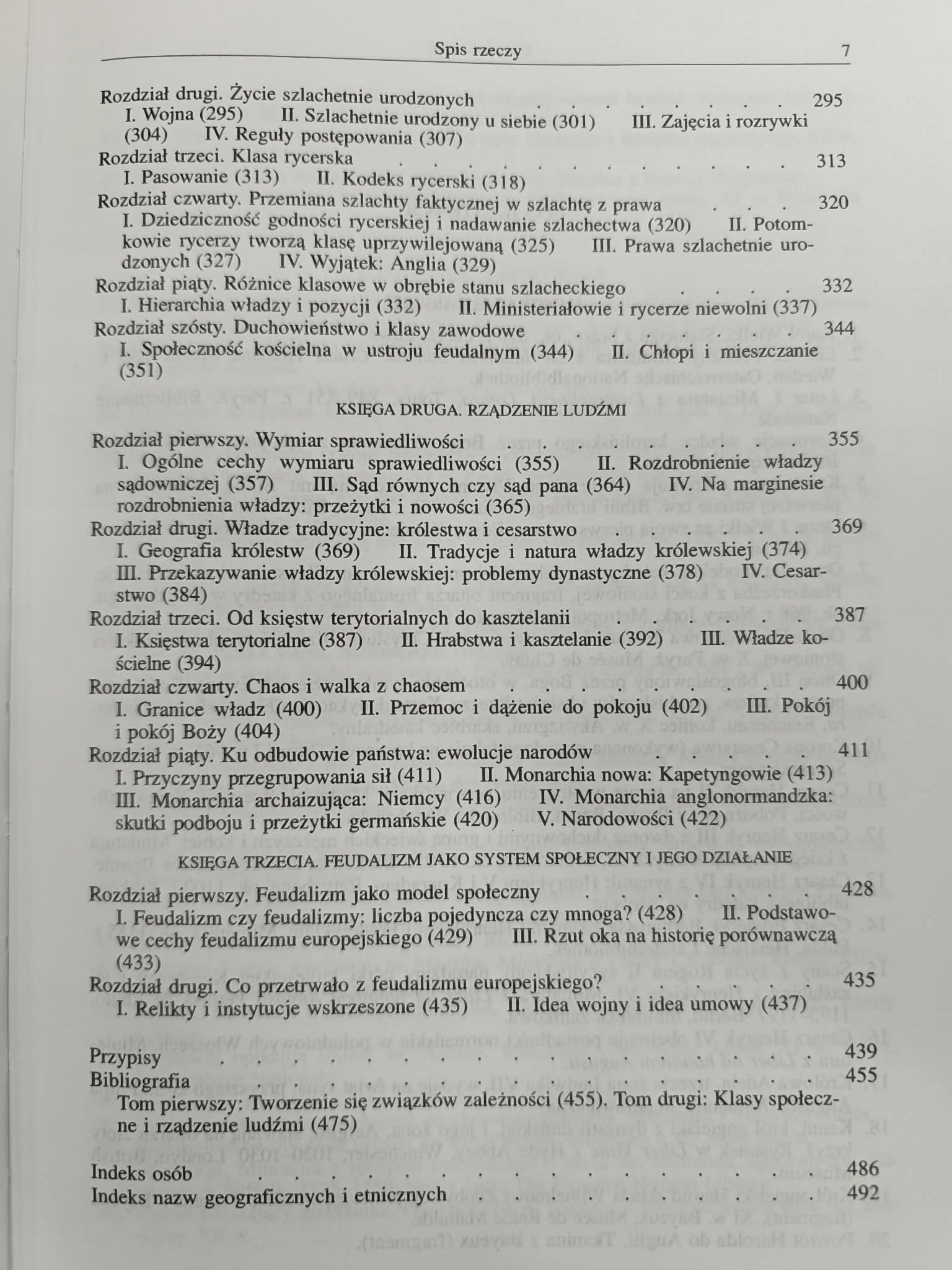 SPOŁECZEŃSTWO FEUDALNE, Marc Bloch