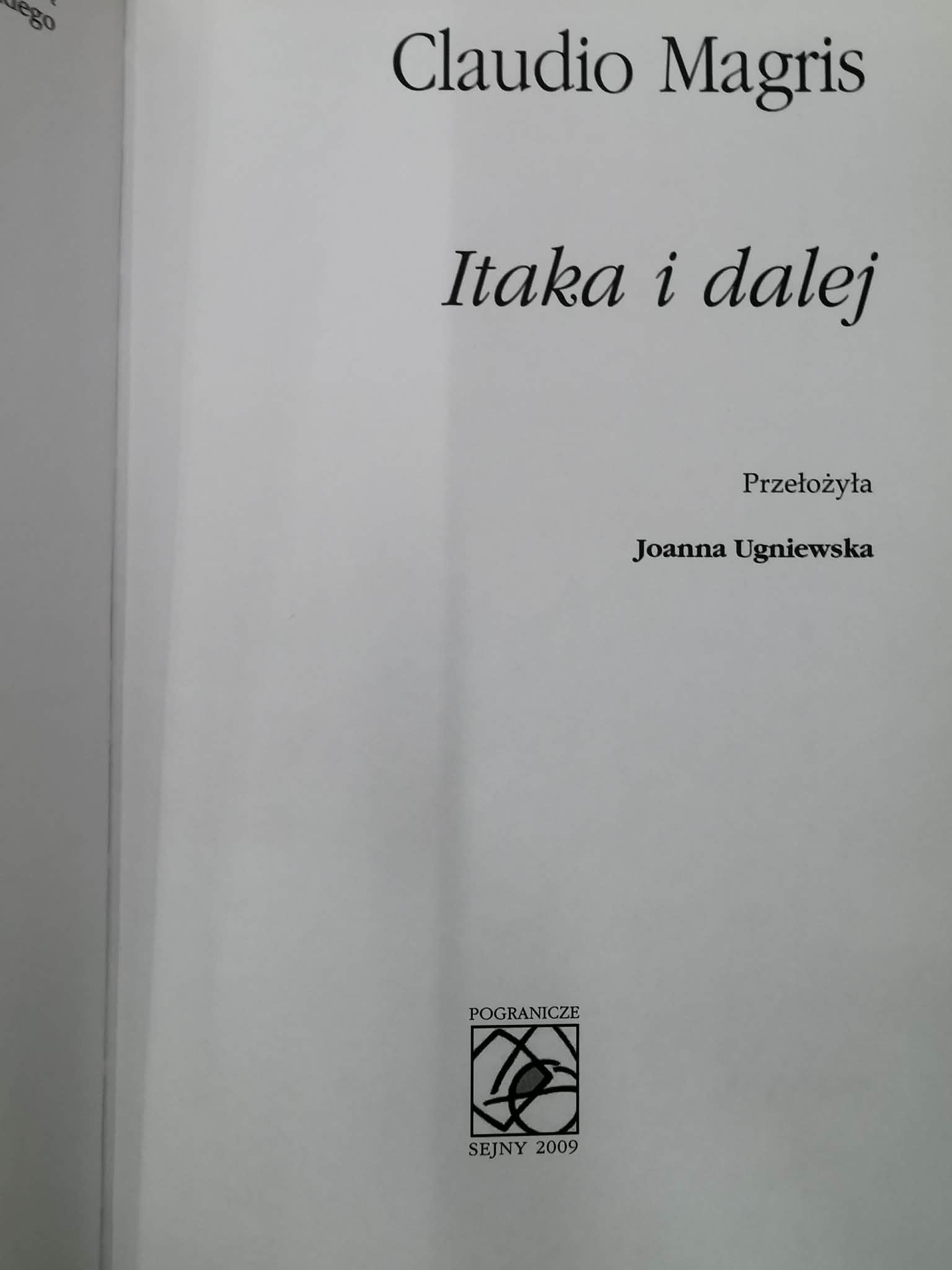 Itaka i dalej, Claudio Magris