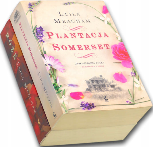 Leila Meacham x2 Plantacja Somerset, Róże