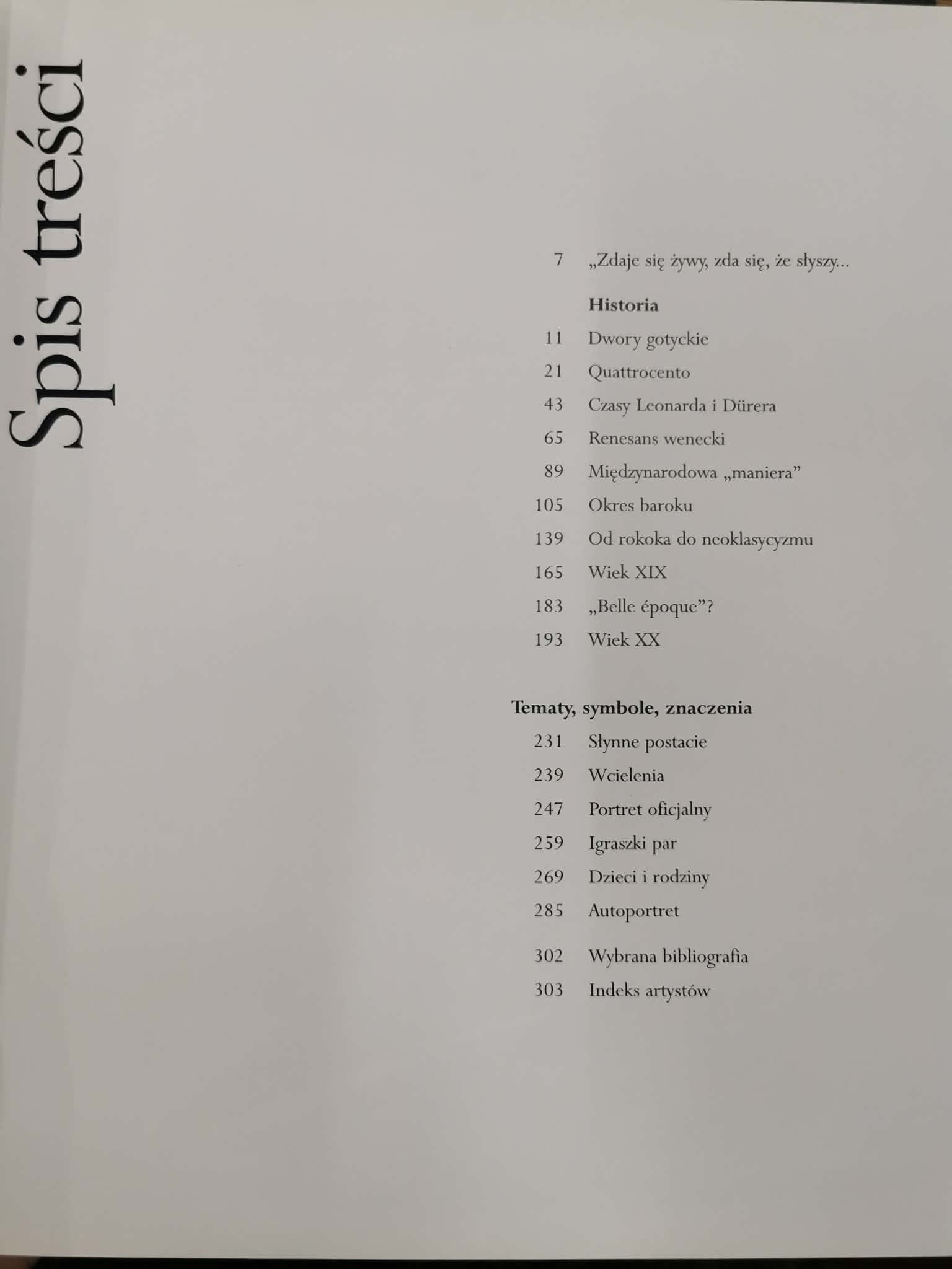 Historia Portretu Przez sztukę do wieczności