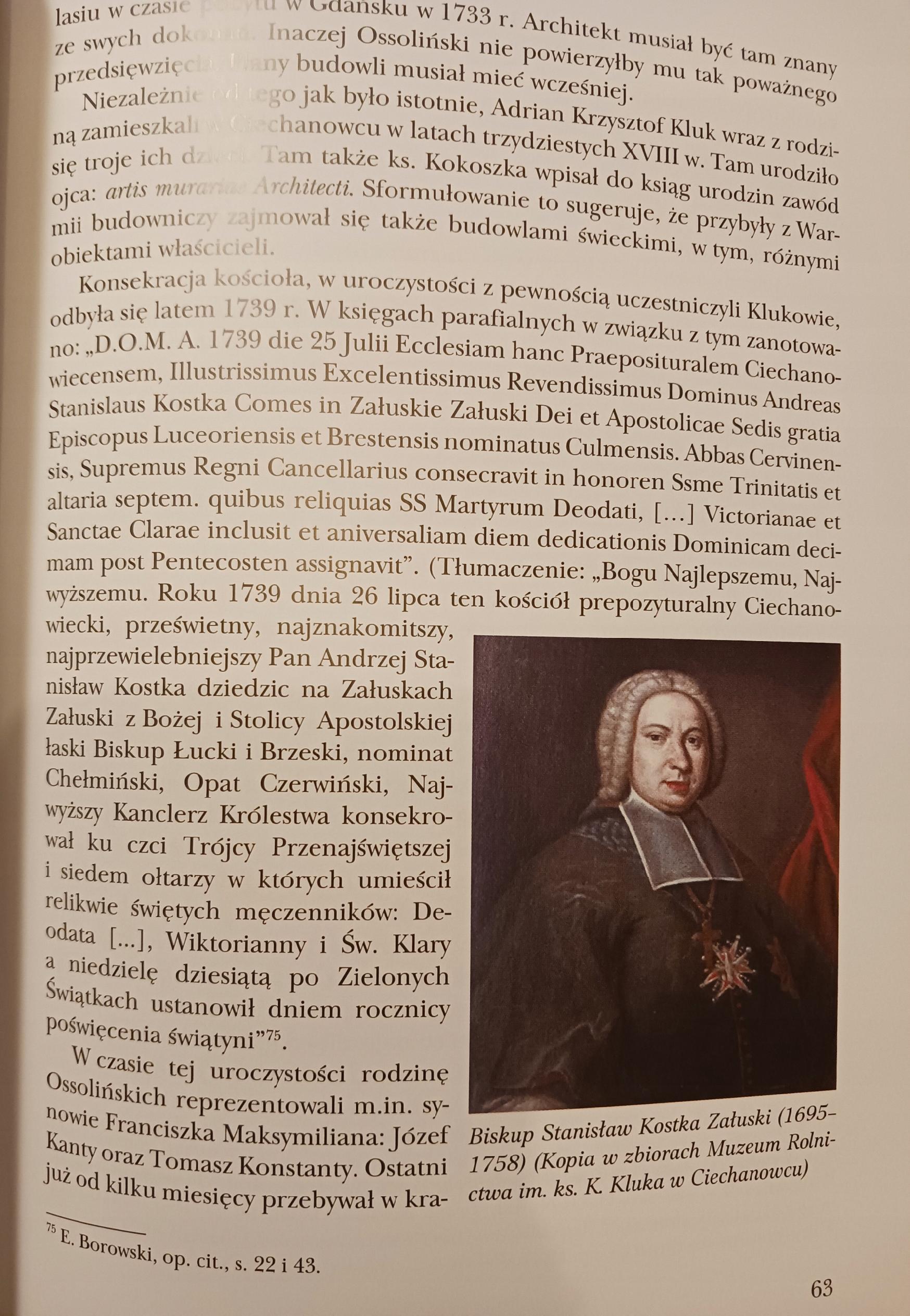Ksiądz Jan Krzysztof Kluk - Pisarz i uczony Zbigniew Wójcik