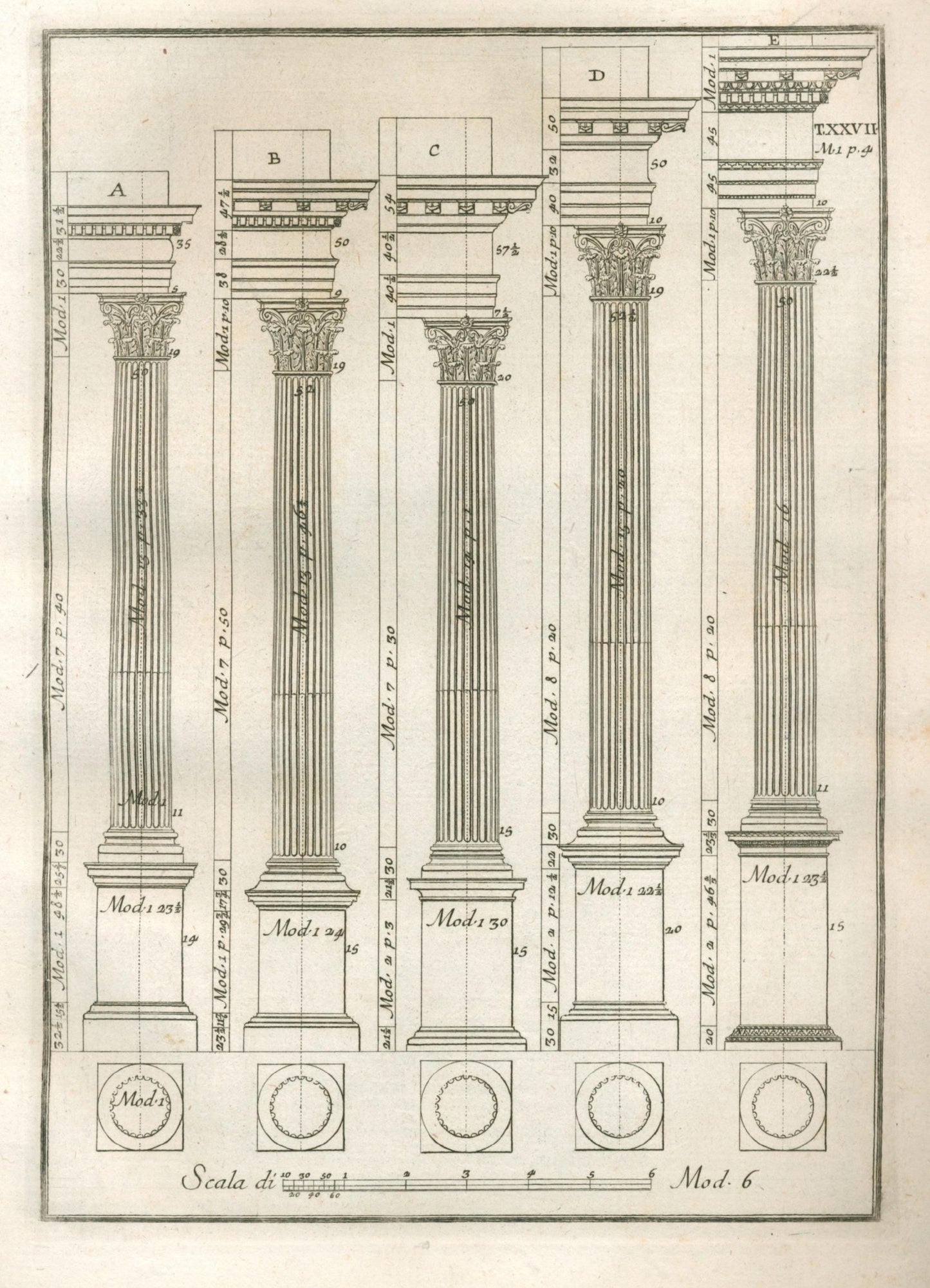 Il Vigno la illustrato [...] Roma 1770. [ilustracje Franciszek Smuglewicz]