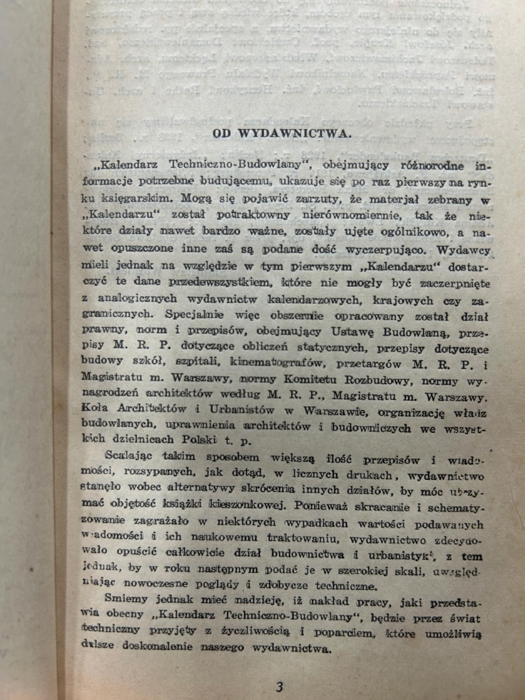 Kalendarz techniczno budowlany na rok 1929-1930 [Wyd. II, 1929 r.]
