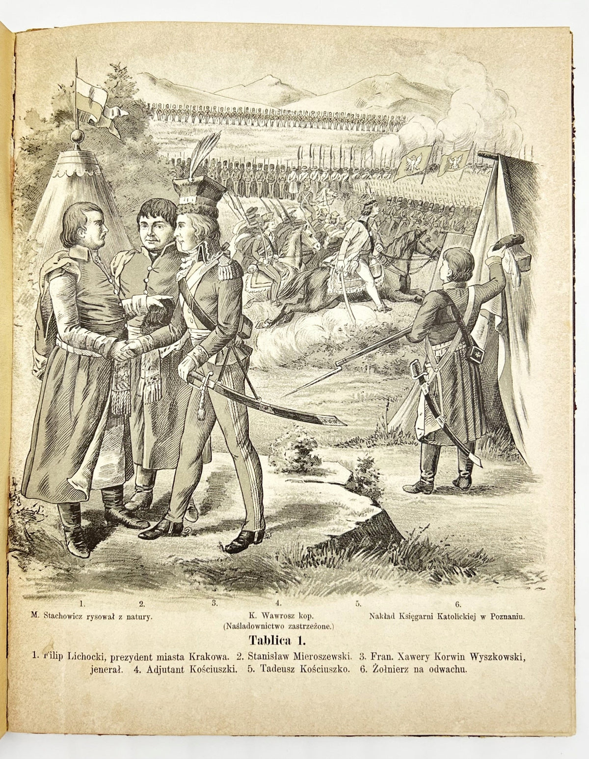 Twardowski Bolesław, Stachowicz Michał Wojsko Polskie Kościuszki w r. 1794