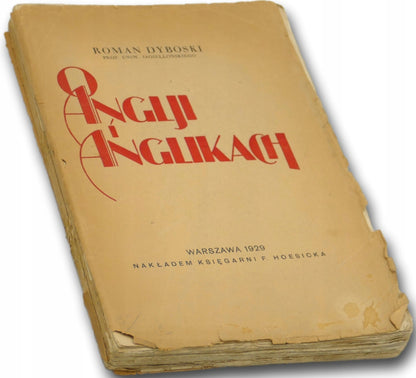 O Anglji i Anglikach, Roman Dyboski [1929]