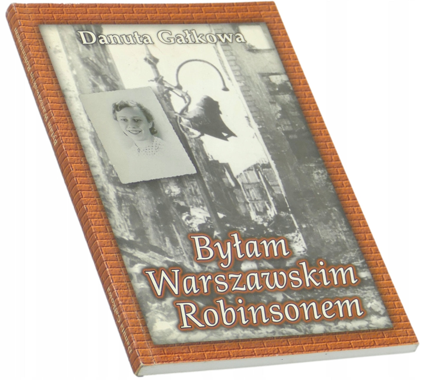 Byłam Warszawskim Robinsonem, Danuta Gałkowa dedykacja autorki, zaproszenie