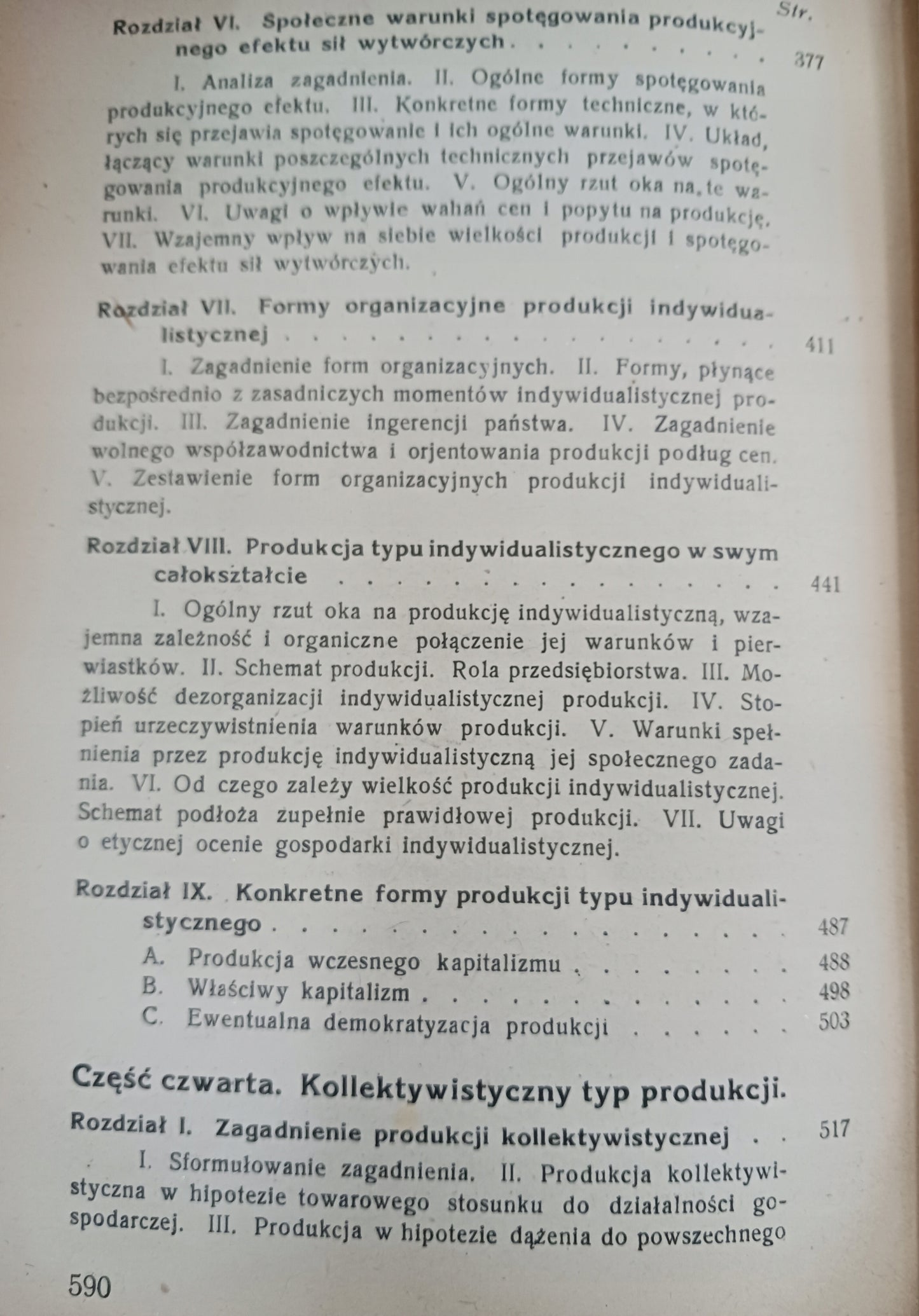 Teorja produkcji Władysław Zawadzki [Wydanie przedwojenne 1923 rok]