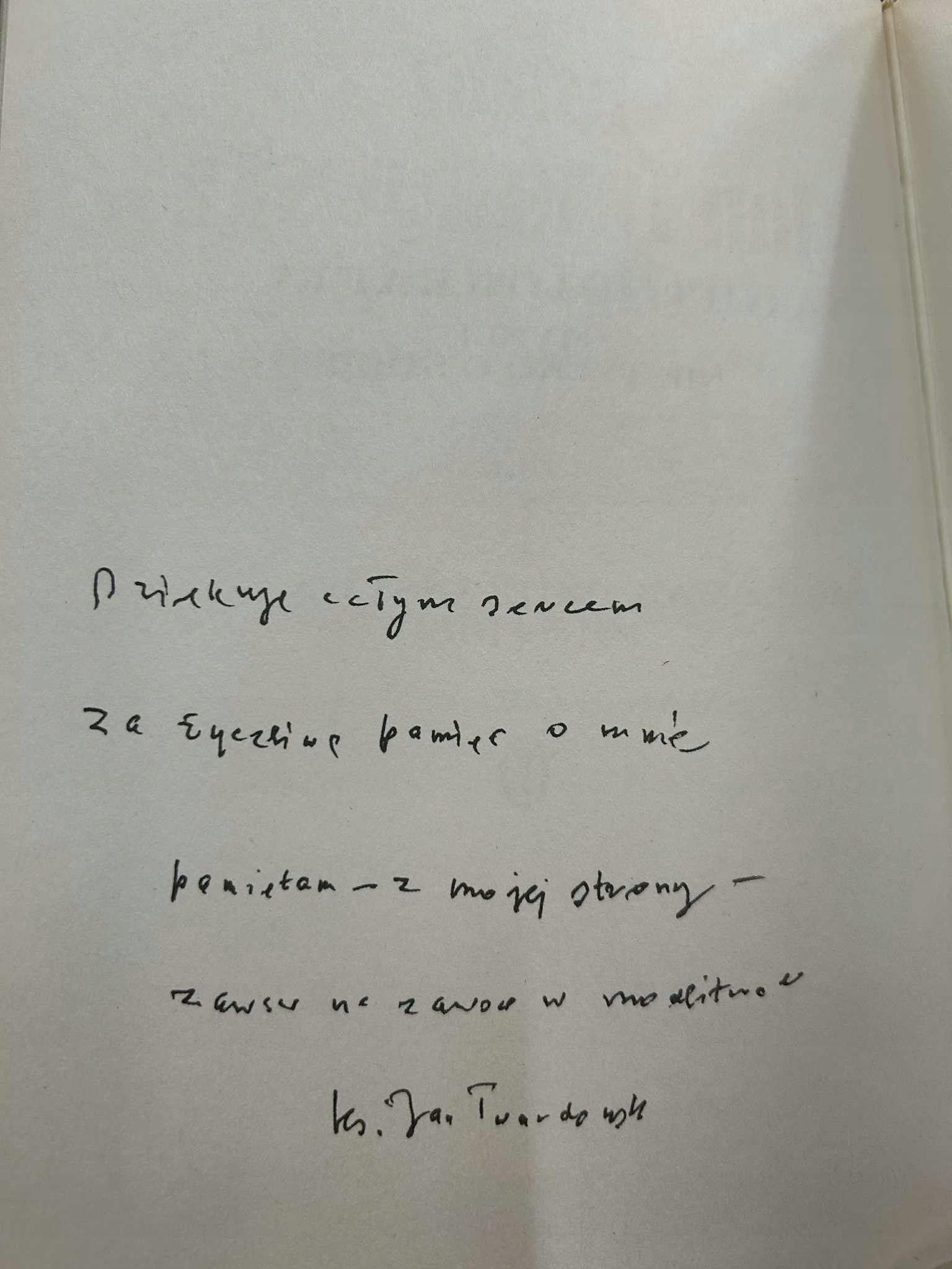Autobiografia. Myśli nie tylko o sobie Tom 1-2 - Jan Twardowski [Dedykacja]
