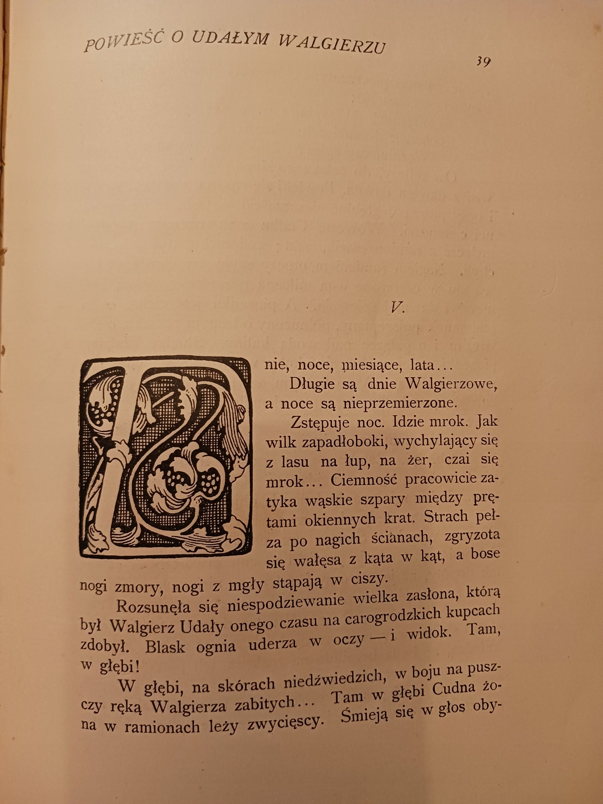 Powieść o udałym Walgierzu Stefan Żeromski [I wydanie; Warszawa rok 1906]