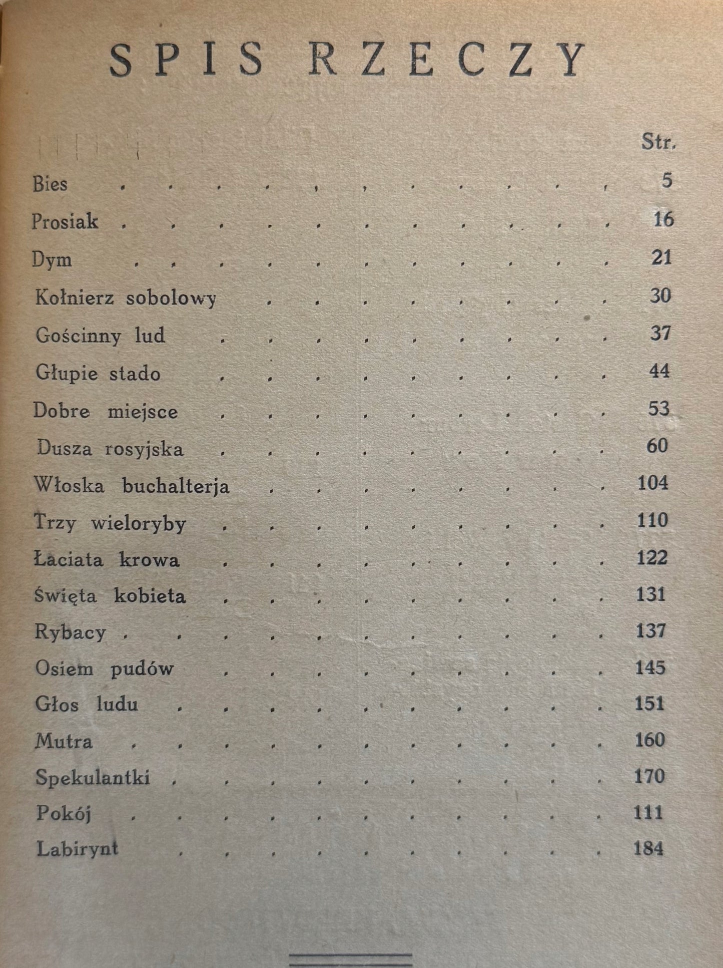 Bies Pantelejmon Romanow [Warszawa 1929]