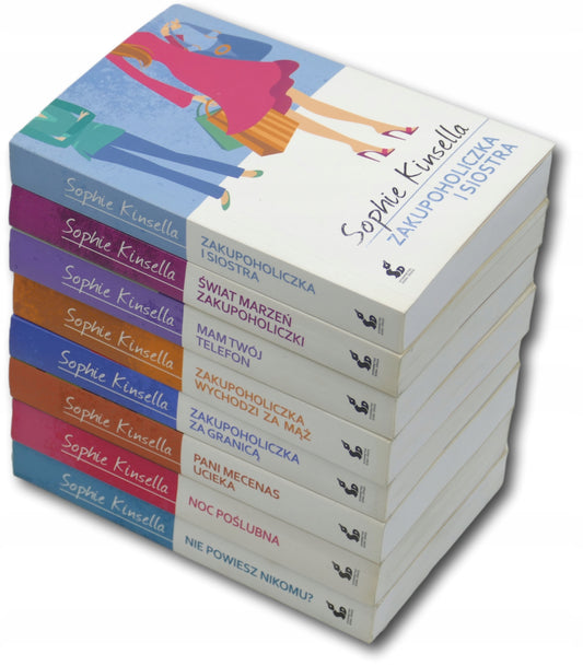 Sophie Kinsella x8 Zakupoholiczka za granicą, Noc poślubna, Pani mecenas...