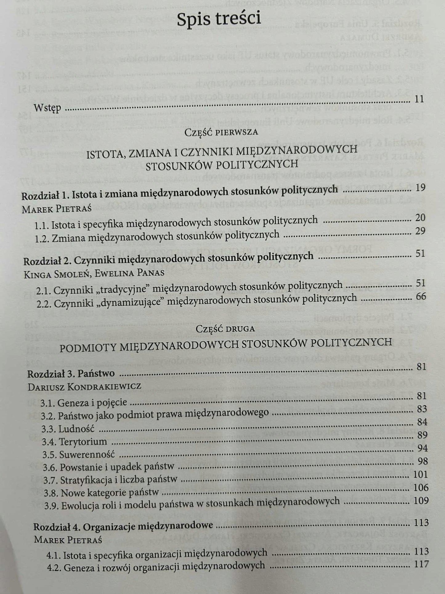 Międzynarodowe stosunki polityczne - red. Marek Pietraś