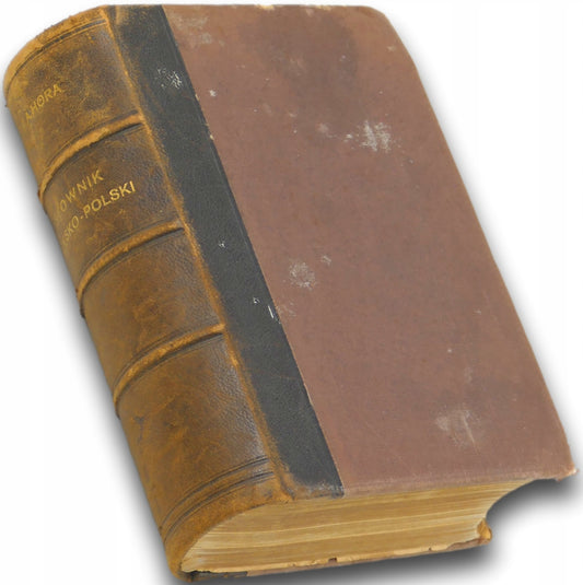 Słownik czesko-polski kieszonkowy Kapesni Slovnik [1902 r.]