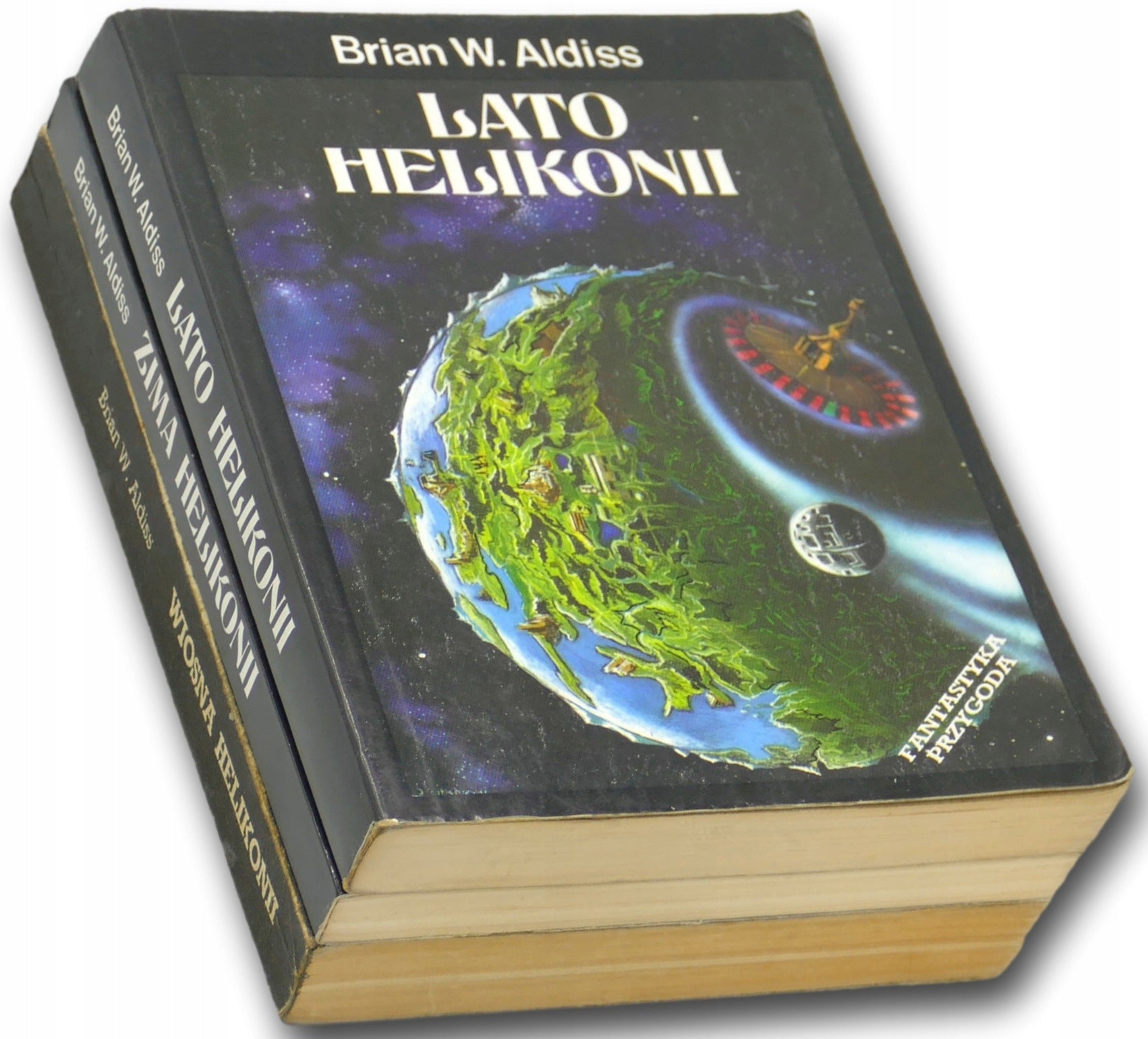 Komplet Trylogia Helikonia Brian W. Aldiss [Wiosna, Lato, Zima]