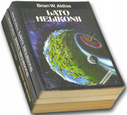 Komplet Trylogia Helikonia Brian W. Aldiss [Wiosna, Lato, Zima]