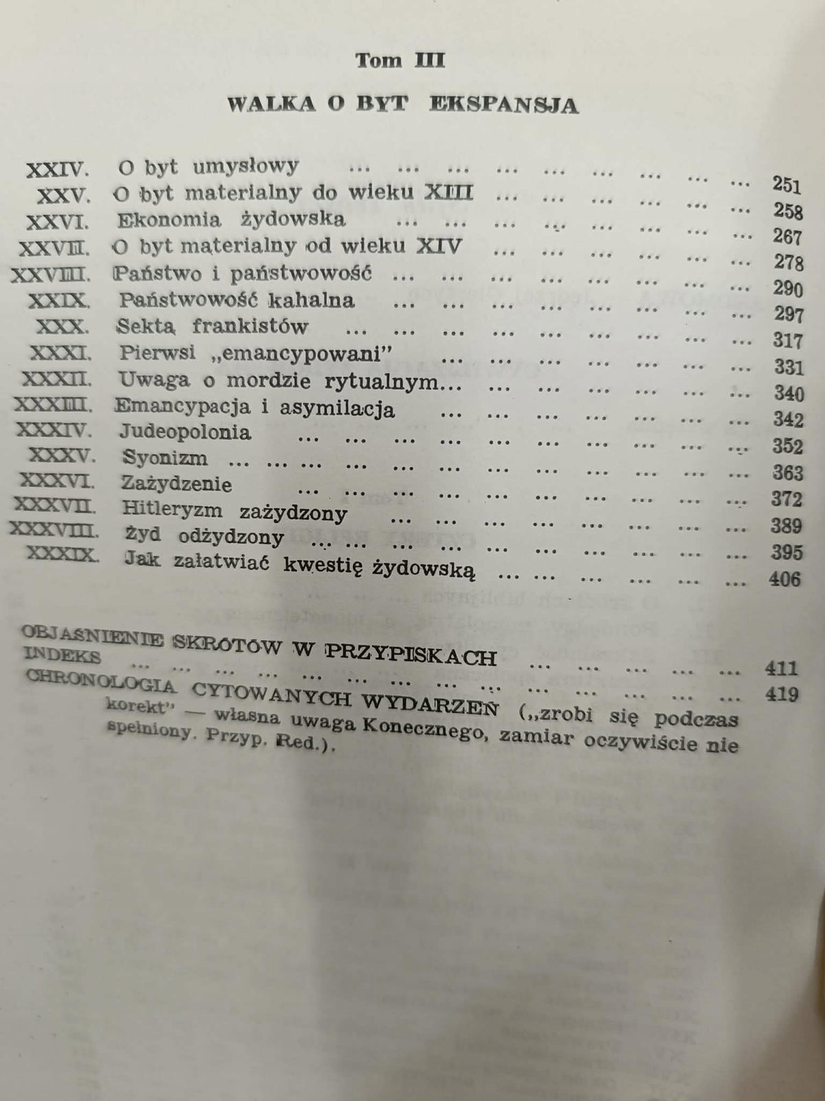 Cywilizacja żydowska. Koneczny, Feliks