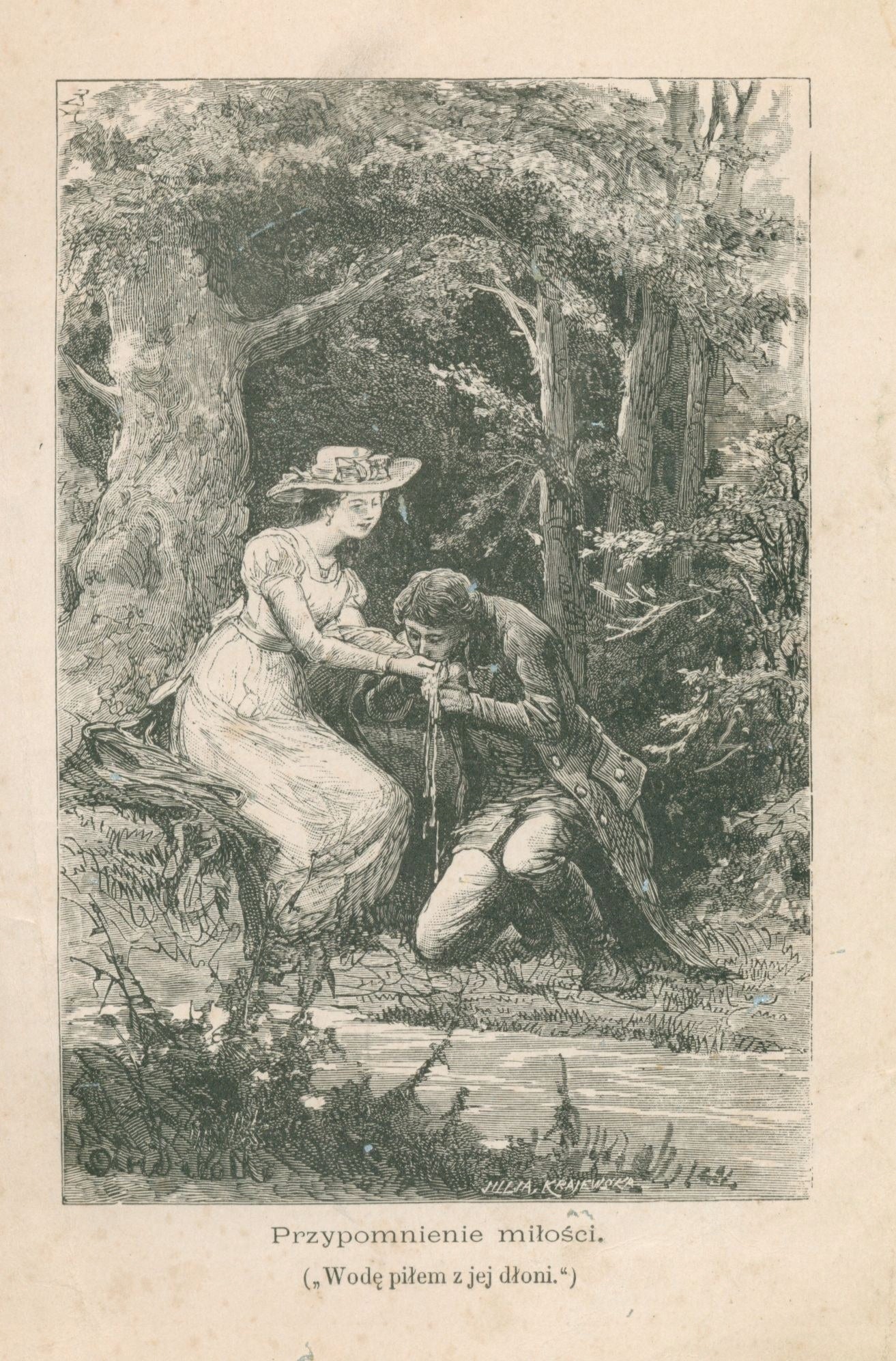Kobieta w poezyi polskiej, Bełza W. [ilustracje M. E. Andriollego]