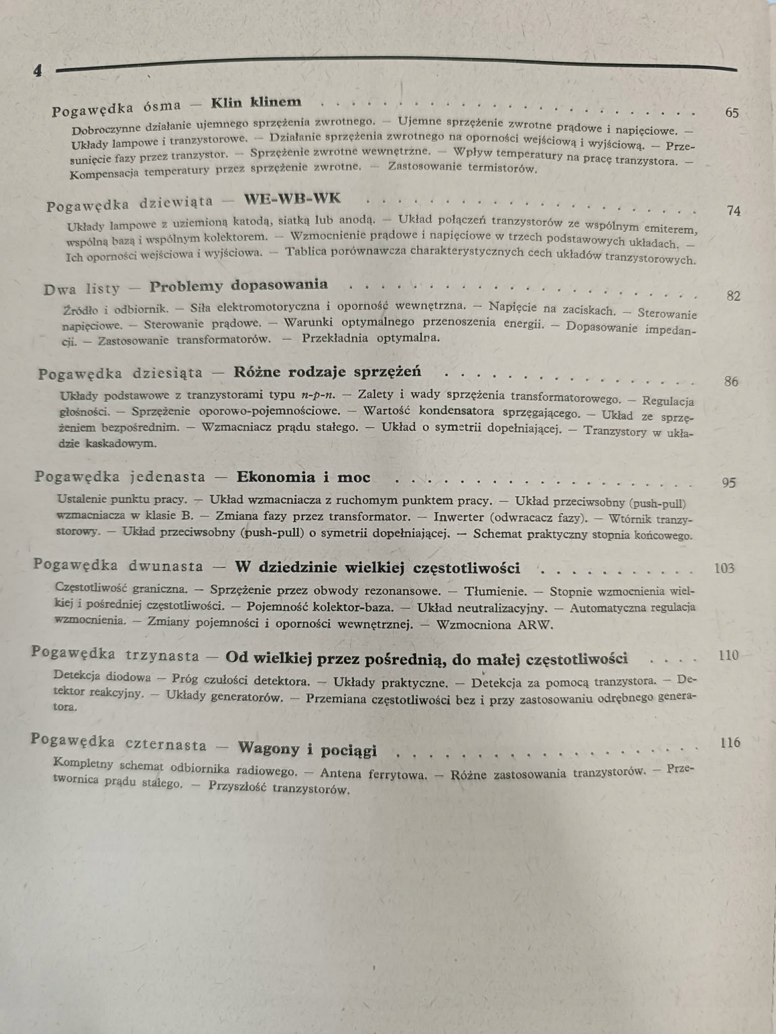 E. Aisberg, Tranzystor, ależ to bardzo proste