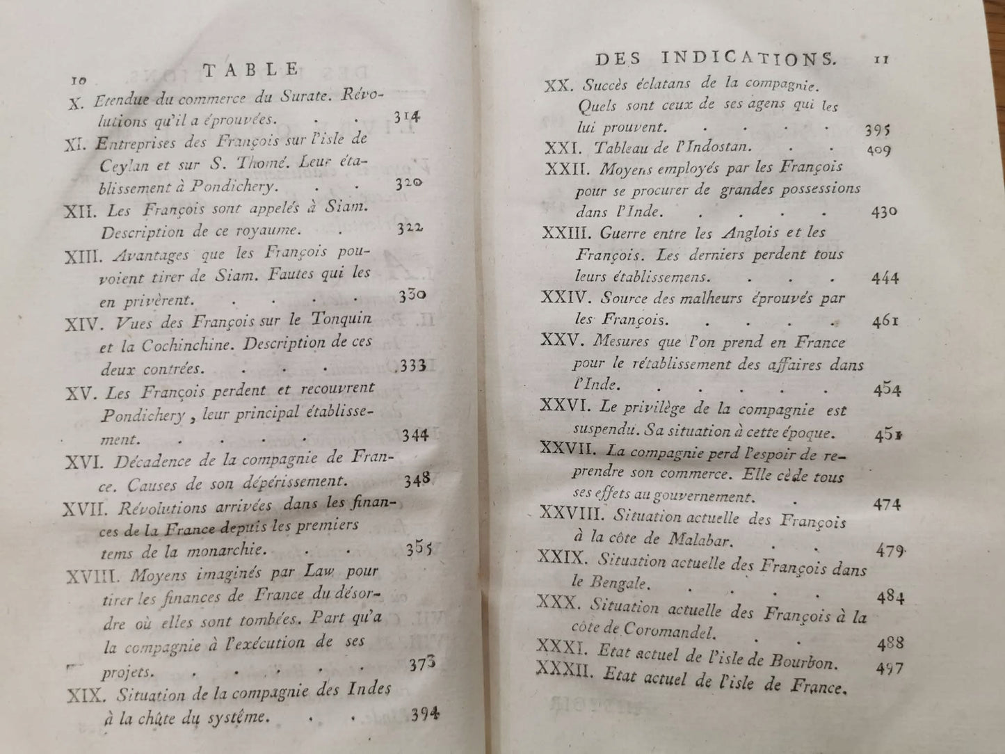 Historie philosophique et politique, t. II, Guillaume T. Raynal [c. 1780]