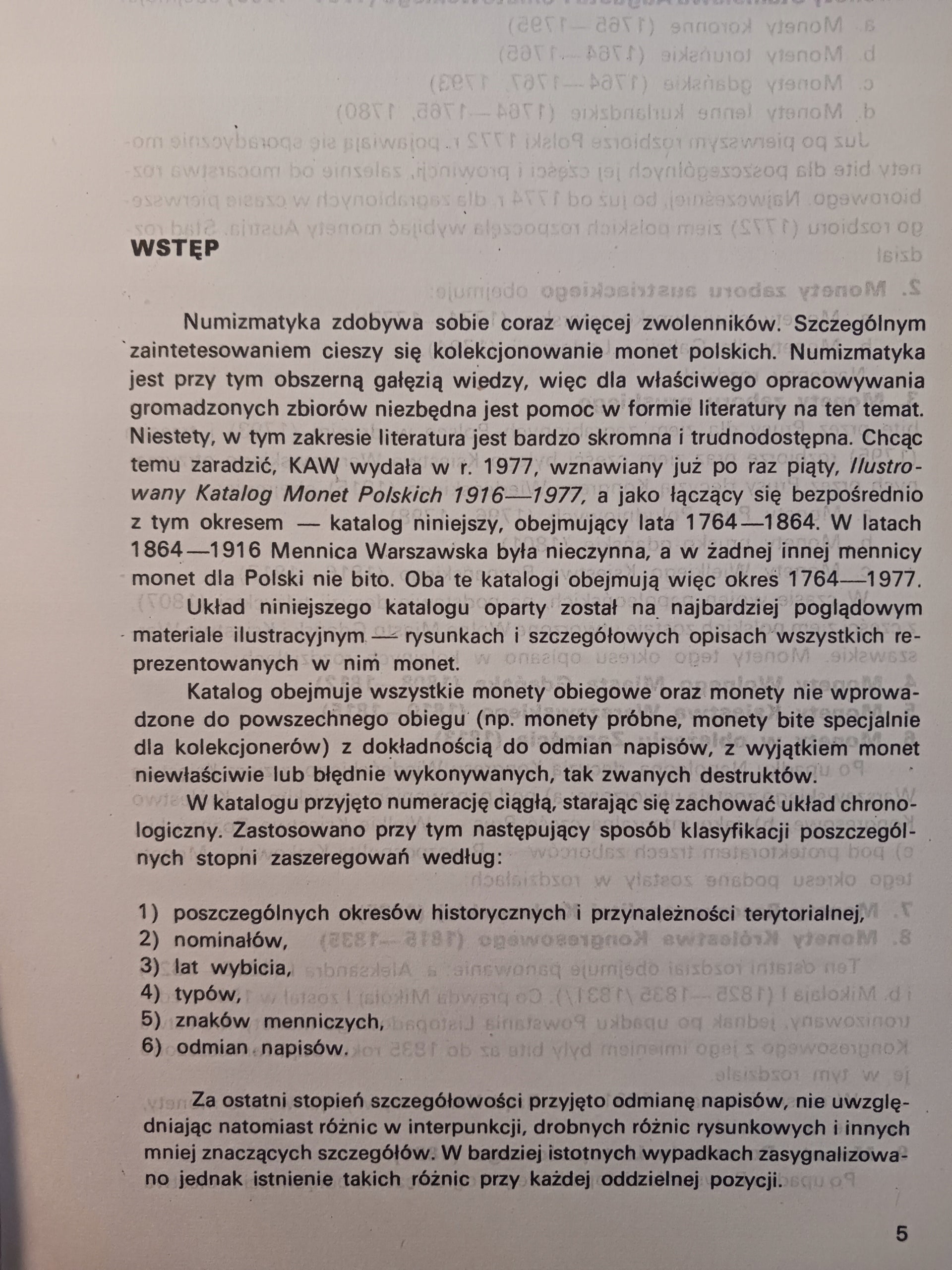 Katalog Monet polskich 1764-1864 Czesław Kamiński, Edmund Kopicki