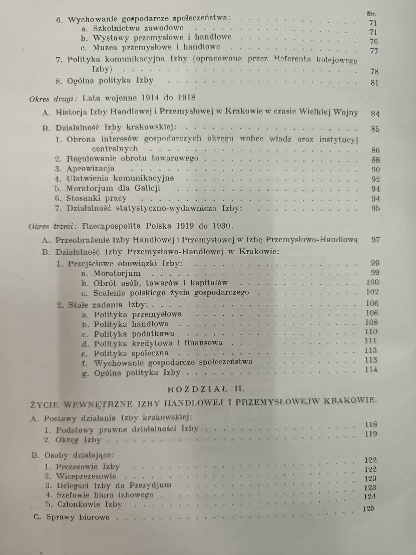 Dr Maksymiljan Józef Ziomek, Życie gospodarcze w okręgu krakowskiej [1930]
