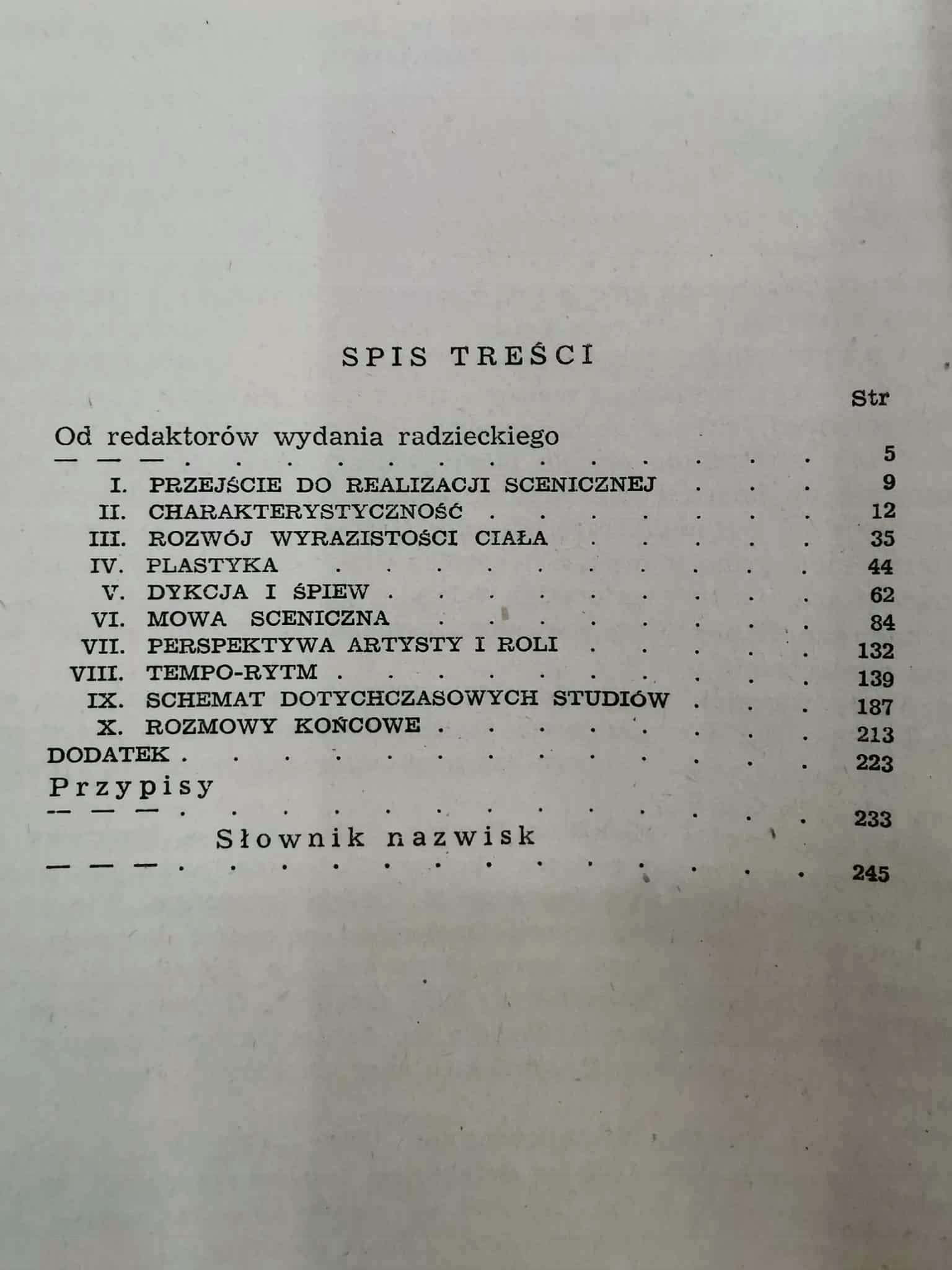 Konstanty Stanisławski Pisma x4