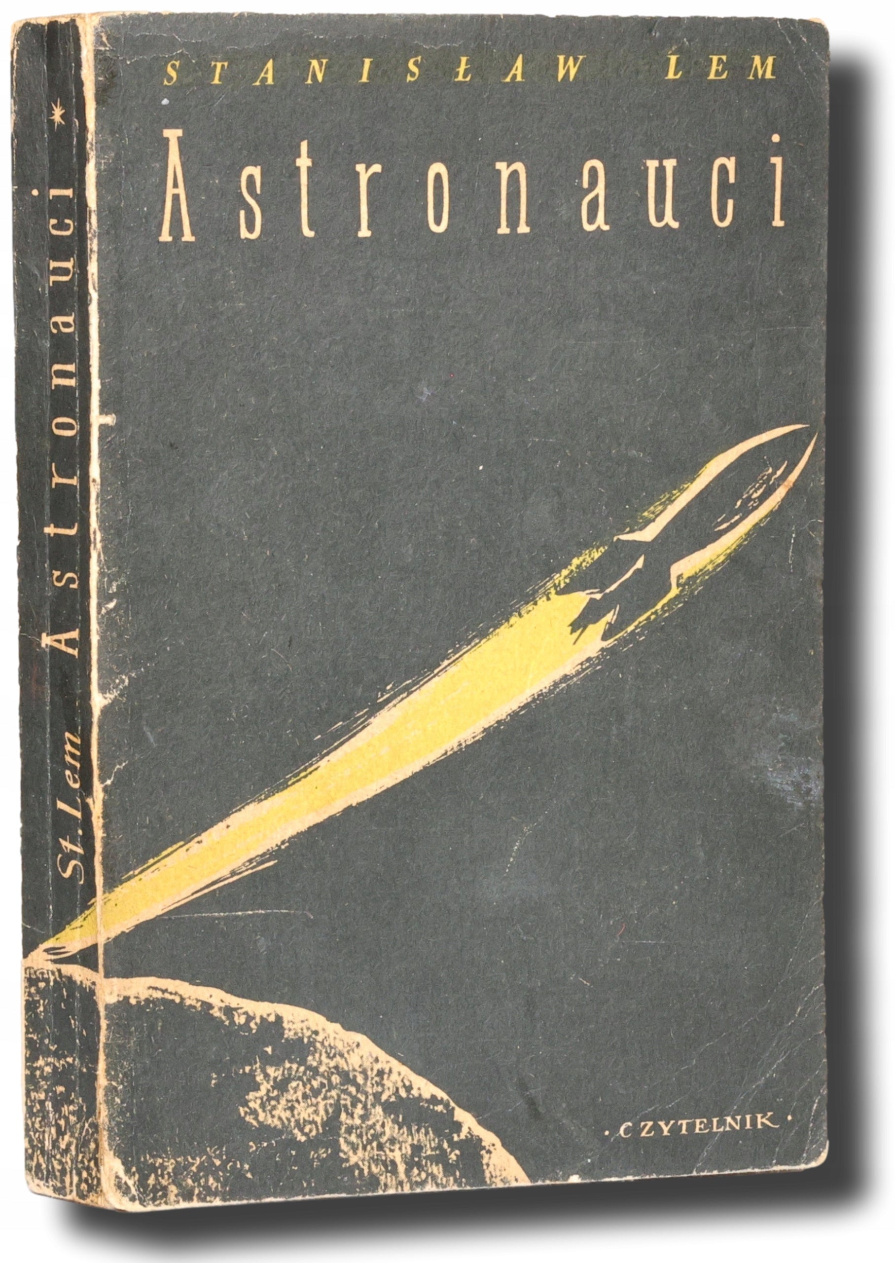 Astronauci, S. Lem [trzecie wydanie] [projekt okładki Jan S. Miklaszewski]