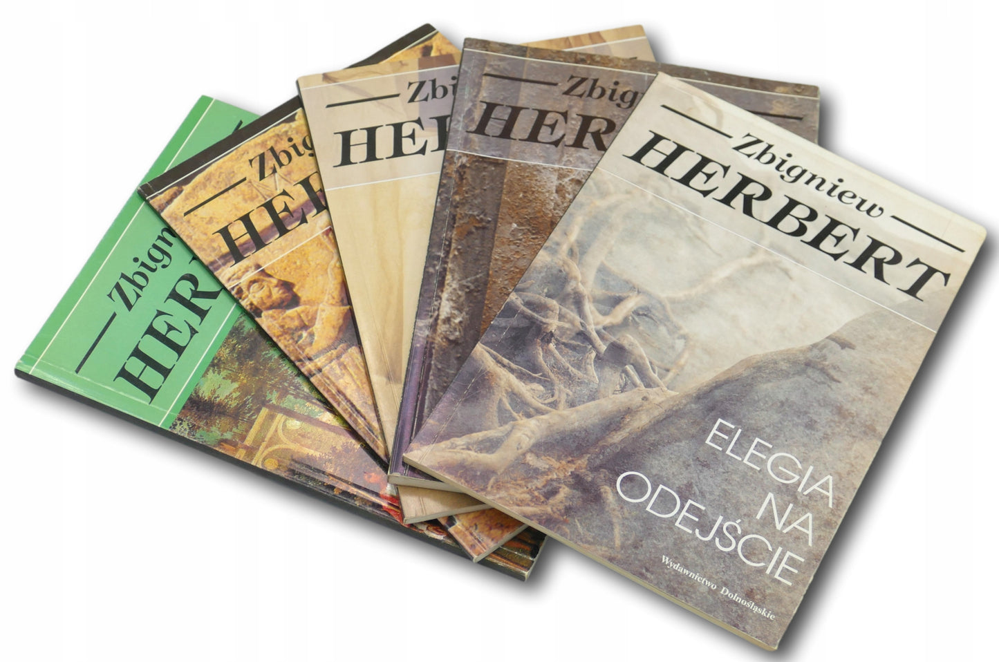 Zbigniew Herbert x5 Elegia na odejście, Rovigo, Napis, Epilog burzy + ...