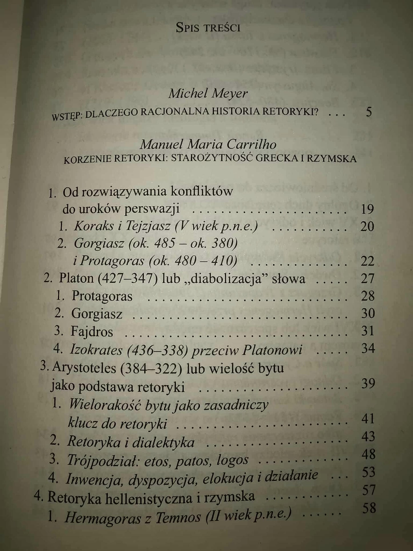 Historia retoryki od Greków do dziś, Benoit Timmermans, Manuel Maria