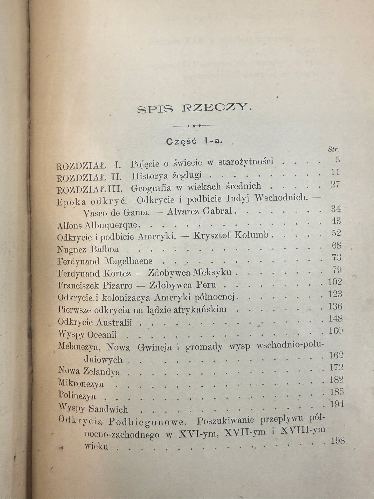Księga sławniejszych odkryć geograficznych Wł. Anczyc [Wyd. przedwojenne]
