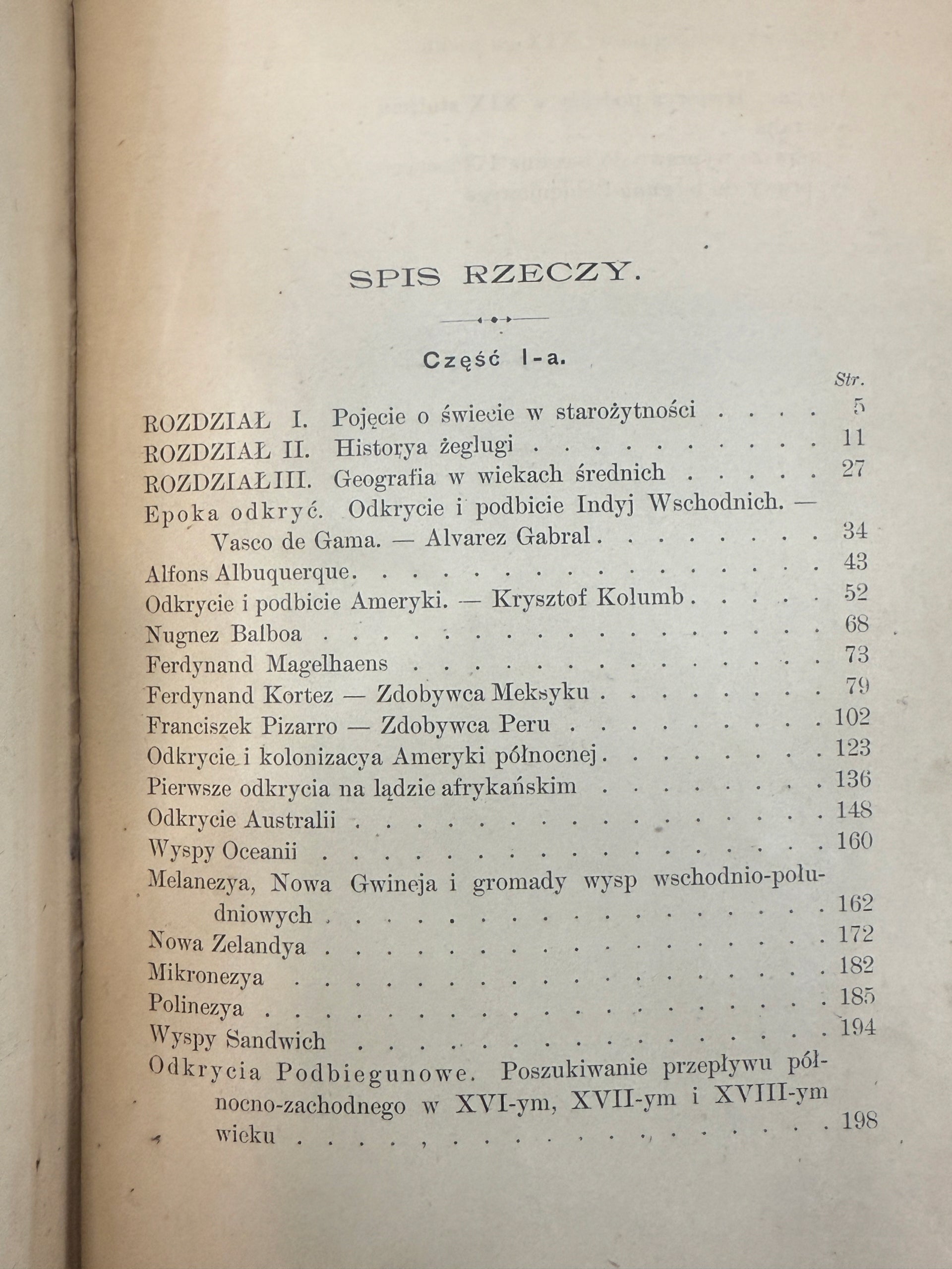 Księga sławniejszych odkryć geograficznych Wł. Anczyc [Wyd. przedwojenne]