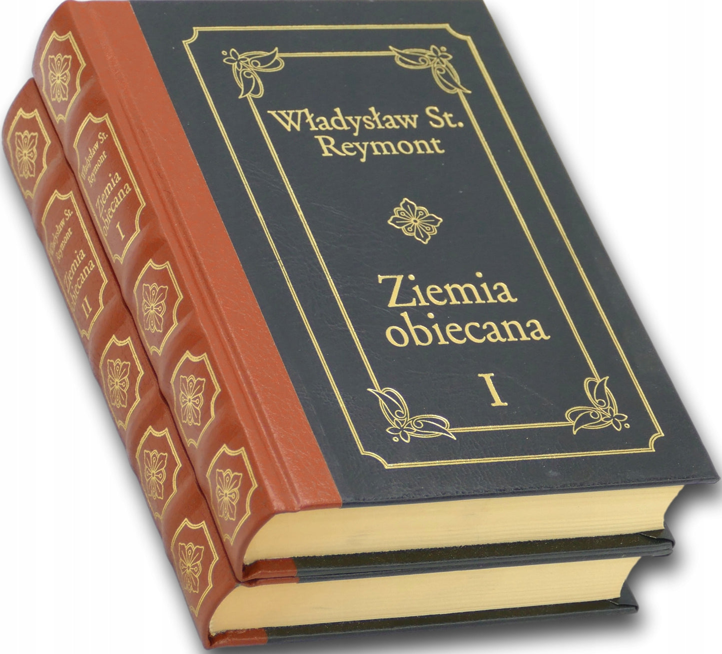 Ziemia obiecana - Władysław Stanisław Reymont Tom I-II [Ex Libris]