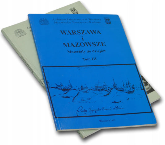 Warszawa i Mazowsze x2 T. III, IV, Praca zbiorowa