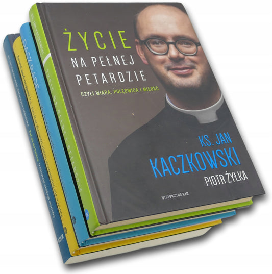 Jan Kaczkowski x4 Życie na pełnej petardzie, Dasz radę, Grunt pod nogami...
