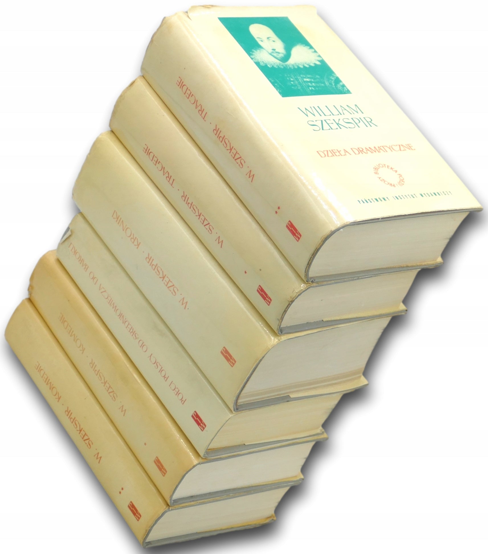 William Shakespeare Dzieła dramatyczne x5 + Poeci polscy od ... [zestaw]