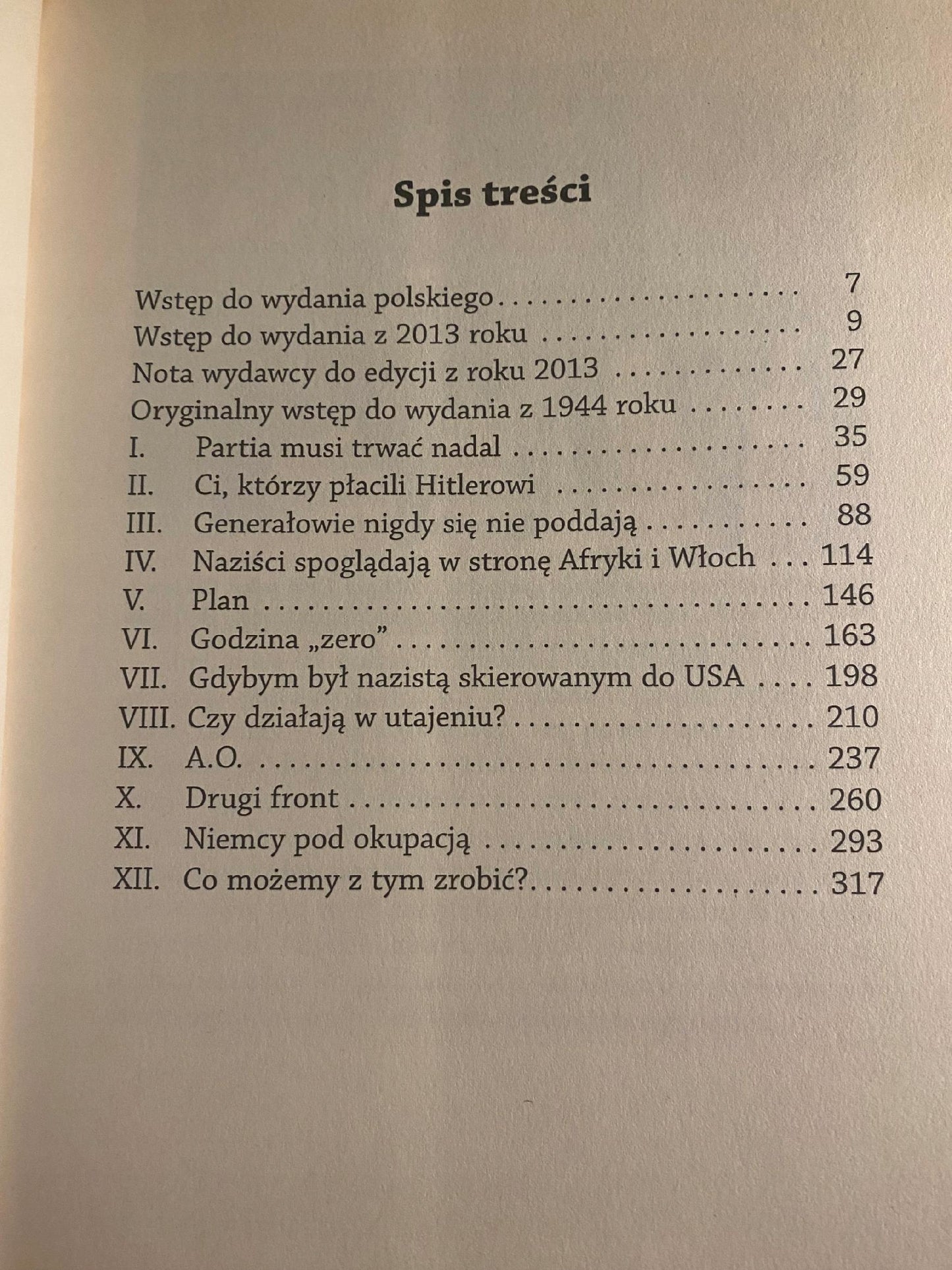 Naziści schodzą do podziemia Curt Riess