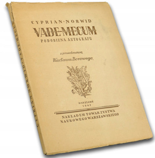Cyprian Norwid, Vademecum. Podobizna autografu [Warszawa 1947]
