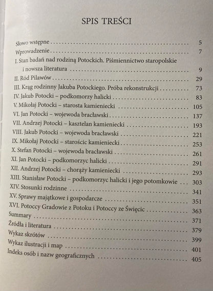 Potoccy herbu Pilawa do początku XVII wieku : studium... Marian Wolski