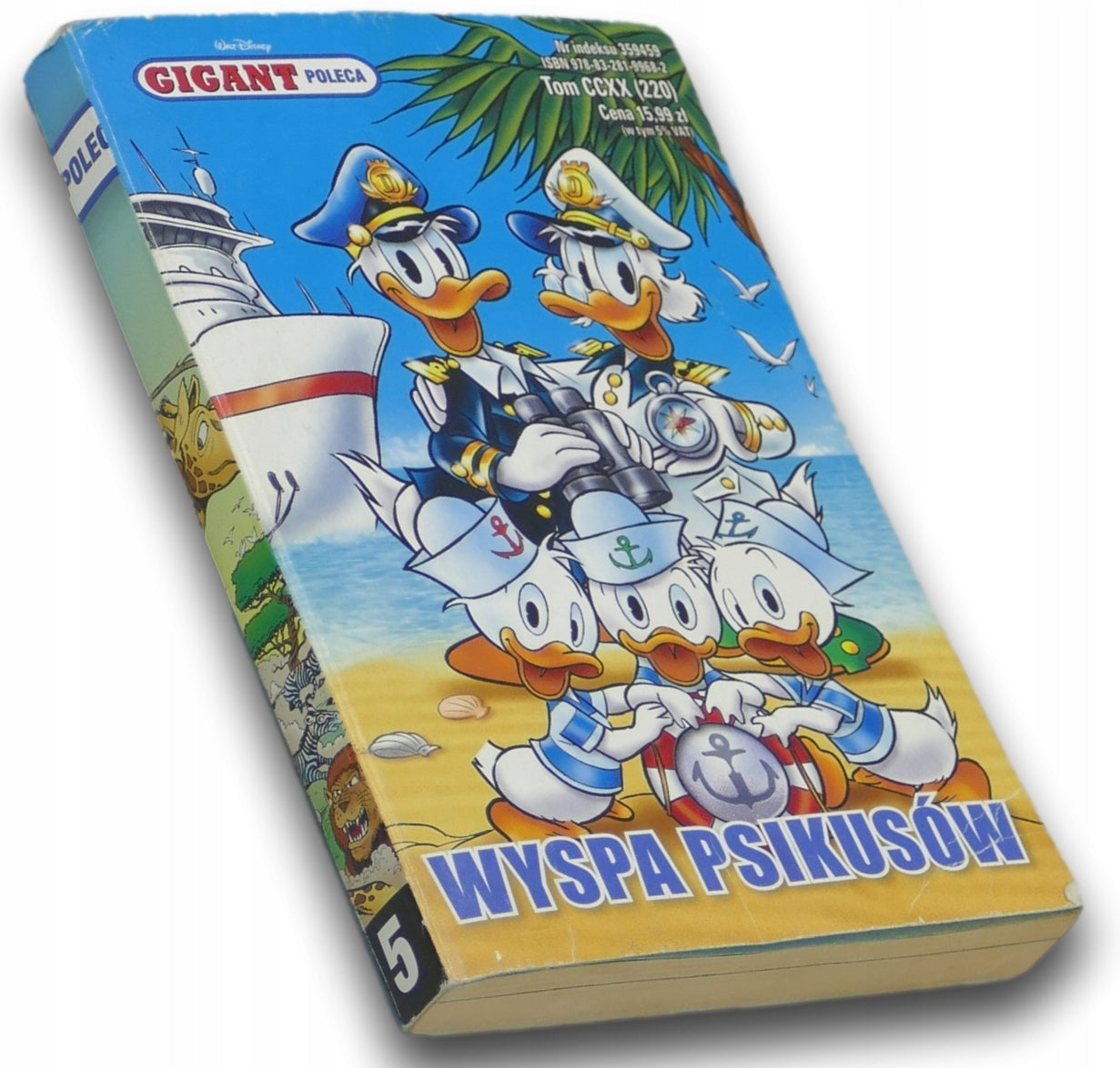 Gigant Wyspa psikusów TOM CCXX (220) Walt Disney