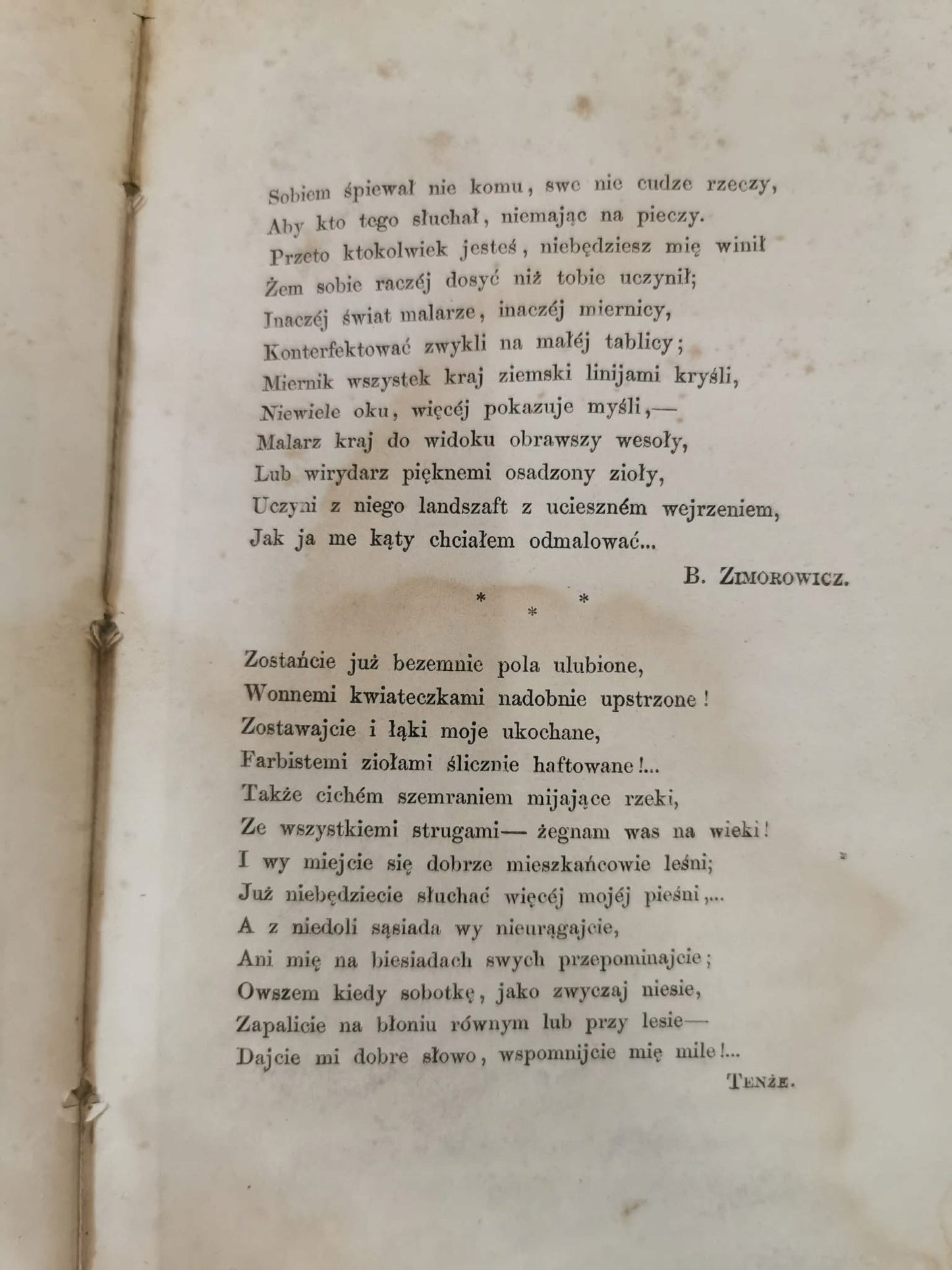 Wędrówki po moich niegdyś okolicach, W. Syrokomla [1853]